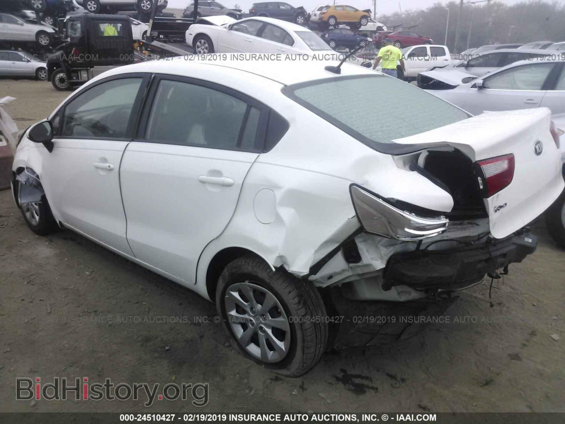 2016 KIA RIO - VIN: KNADM4A36G6639767 - Фото 3