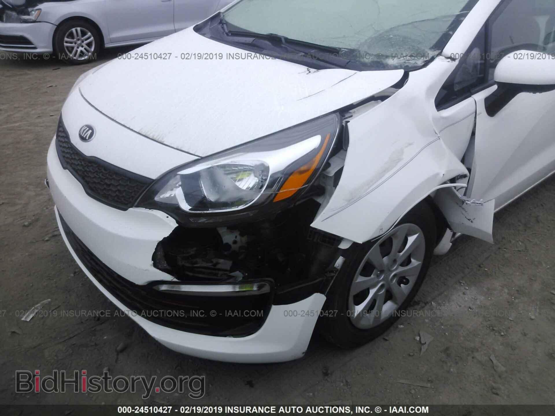 2016 KIA RIO - VIN: KNADM4A36G6639767 - Фото 6