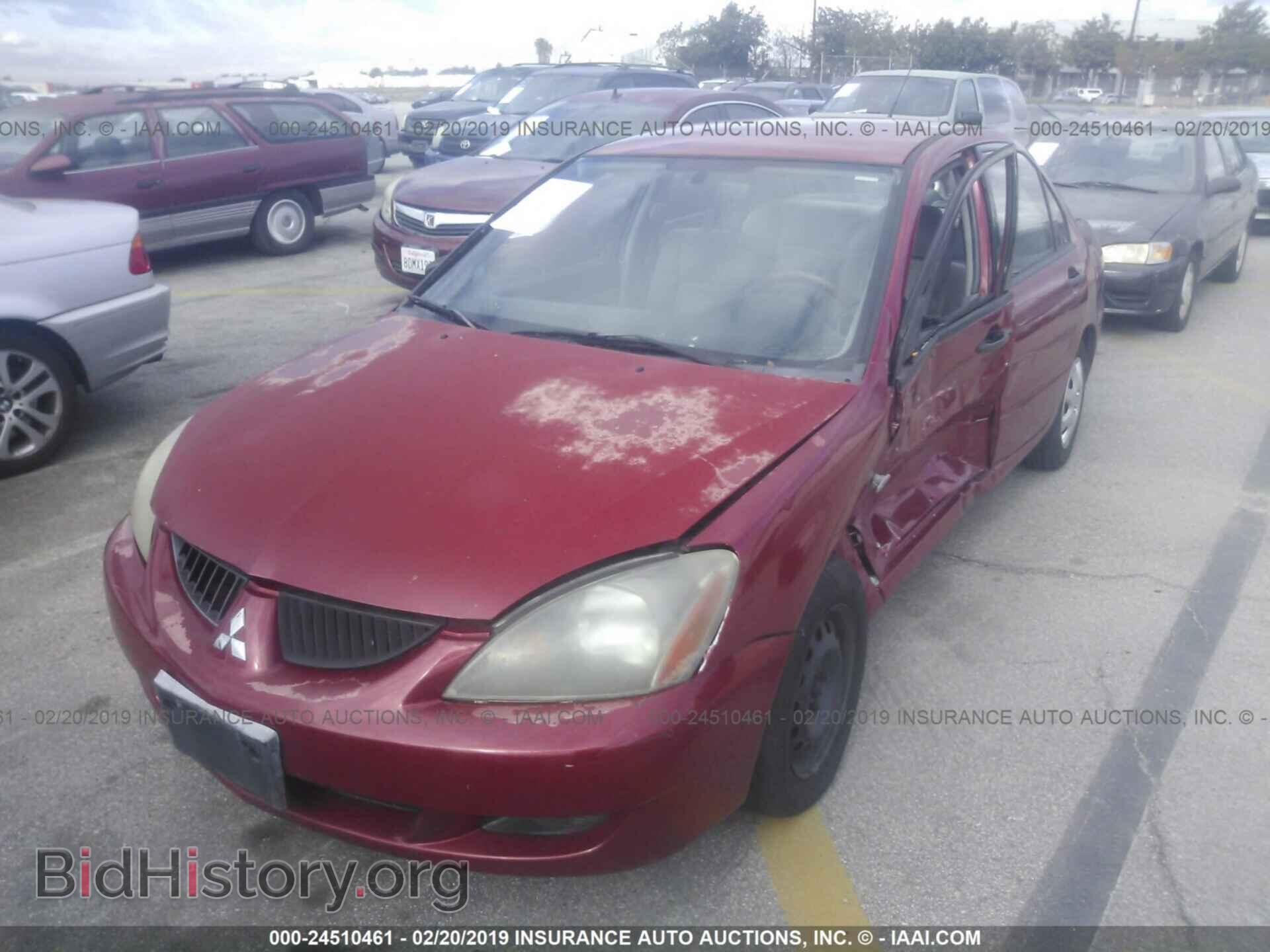 2004 MITSUBISHI LANCER - VIN: JA3AJ26E54U042466 - Фото 2