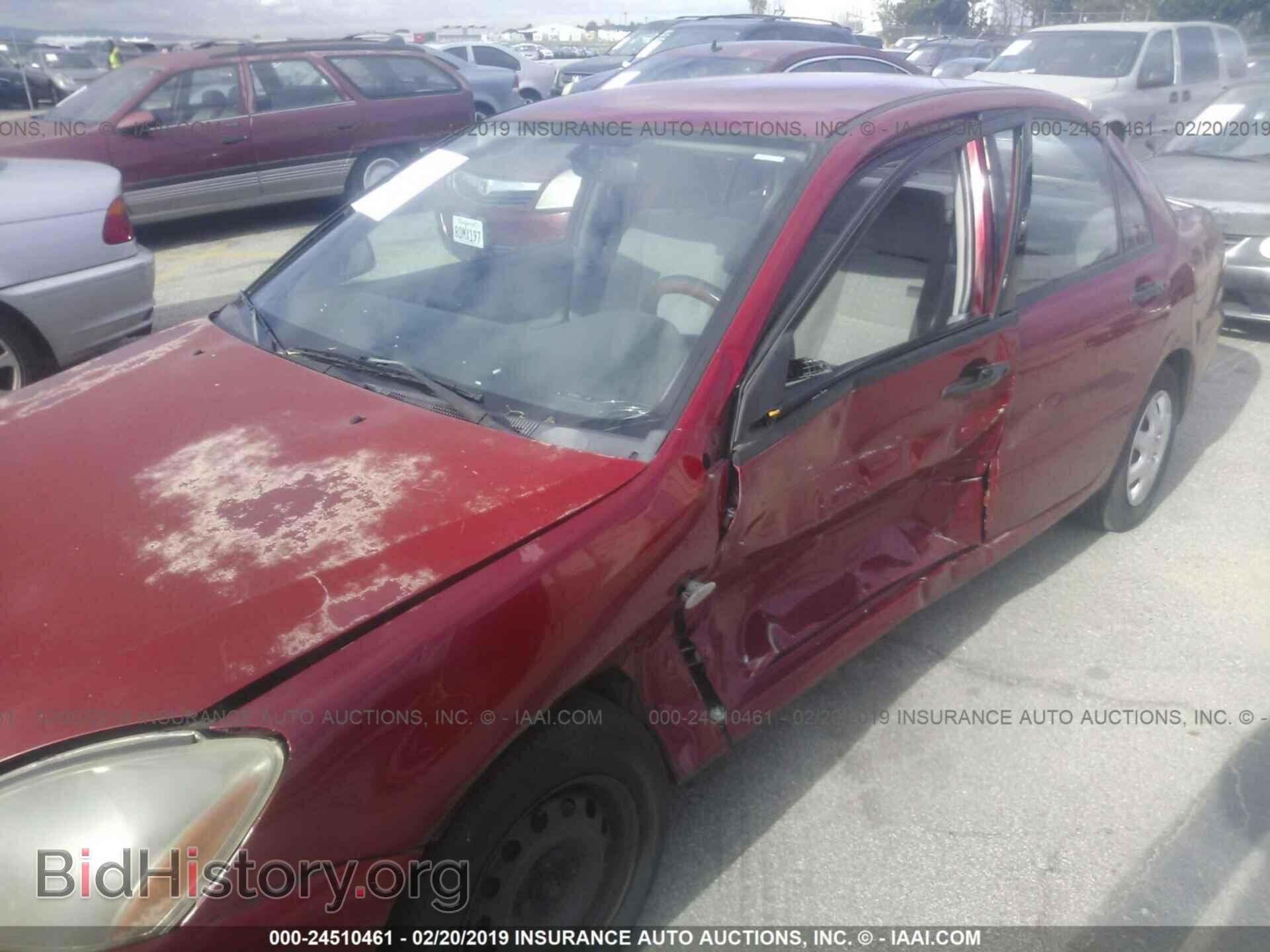 2004 MITSUBISHI LANCER - VIN: JA3AJ26E54U042466 - Фото 6