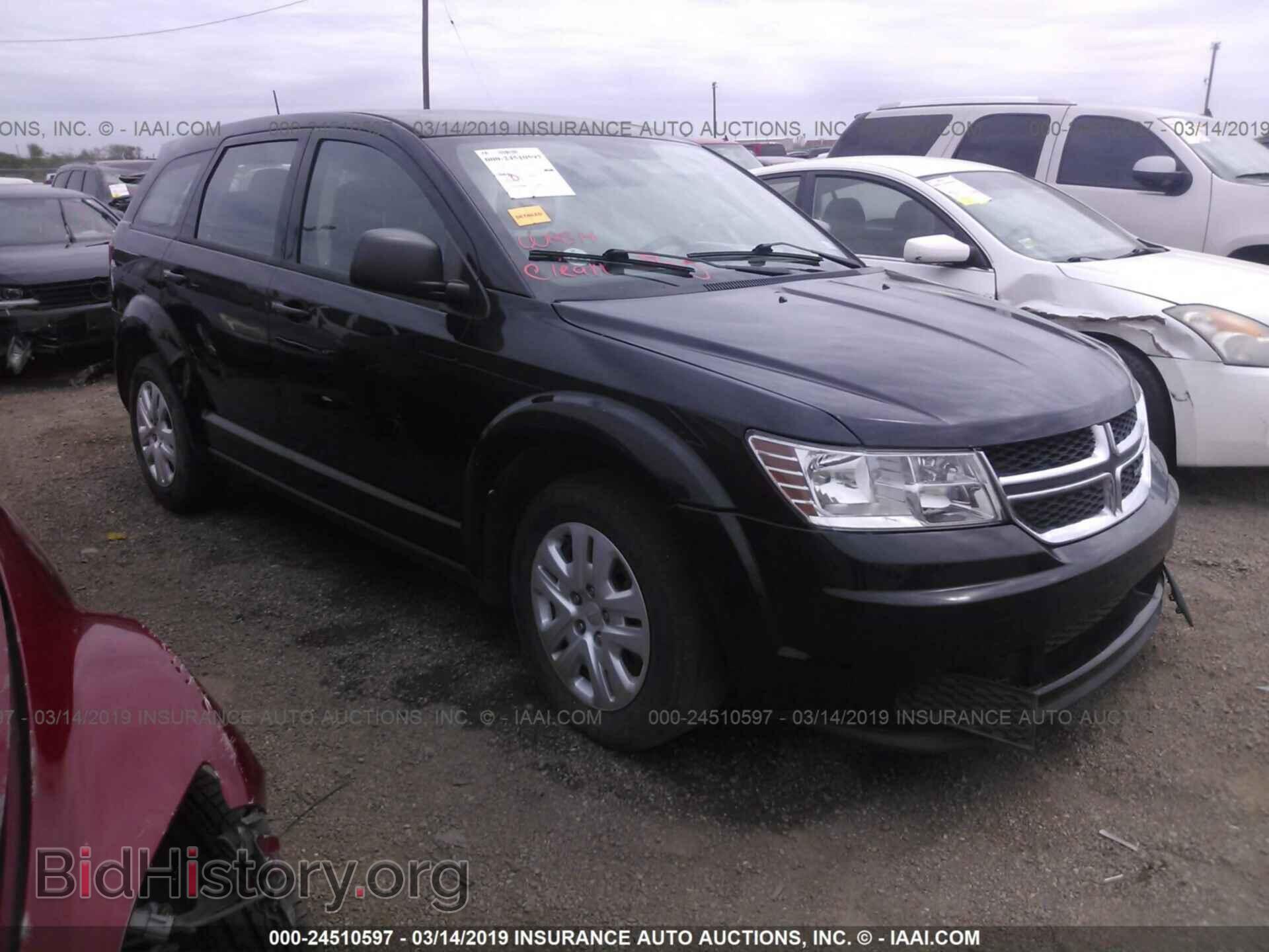 Photo 3C4PDCAB4ET192487 - DODGE JOURNEY 2014