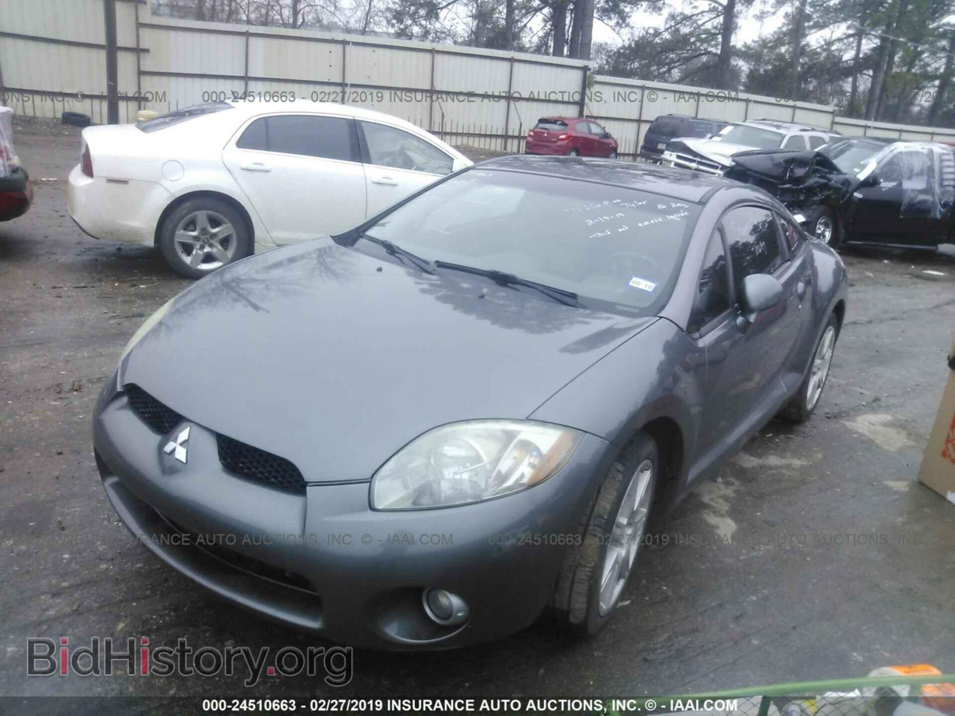 2006 MITSUBISHI ECLIPSE - VIN: 4A3AK34T56E047876 - Фото 2