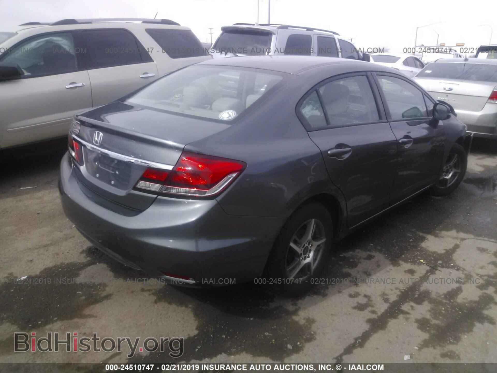 2013 HONDA CIVIC - VIN: 2HGFB2F57DH514305 - Фото 4