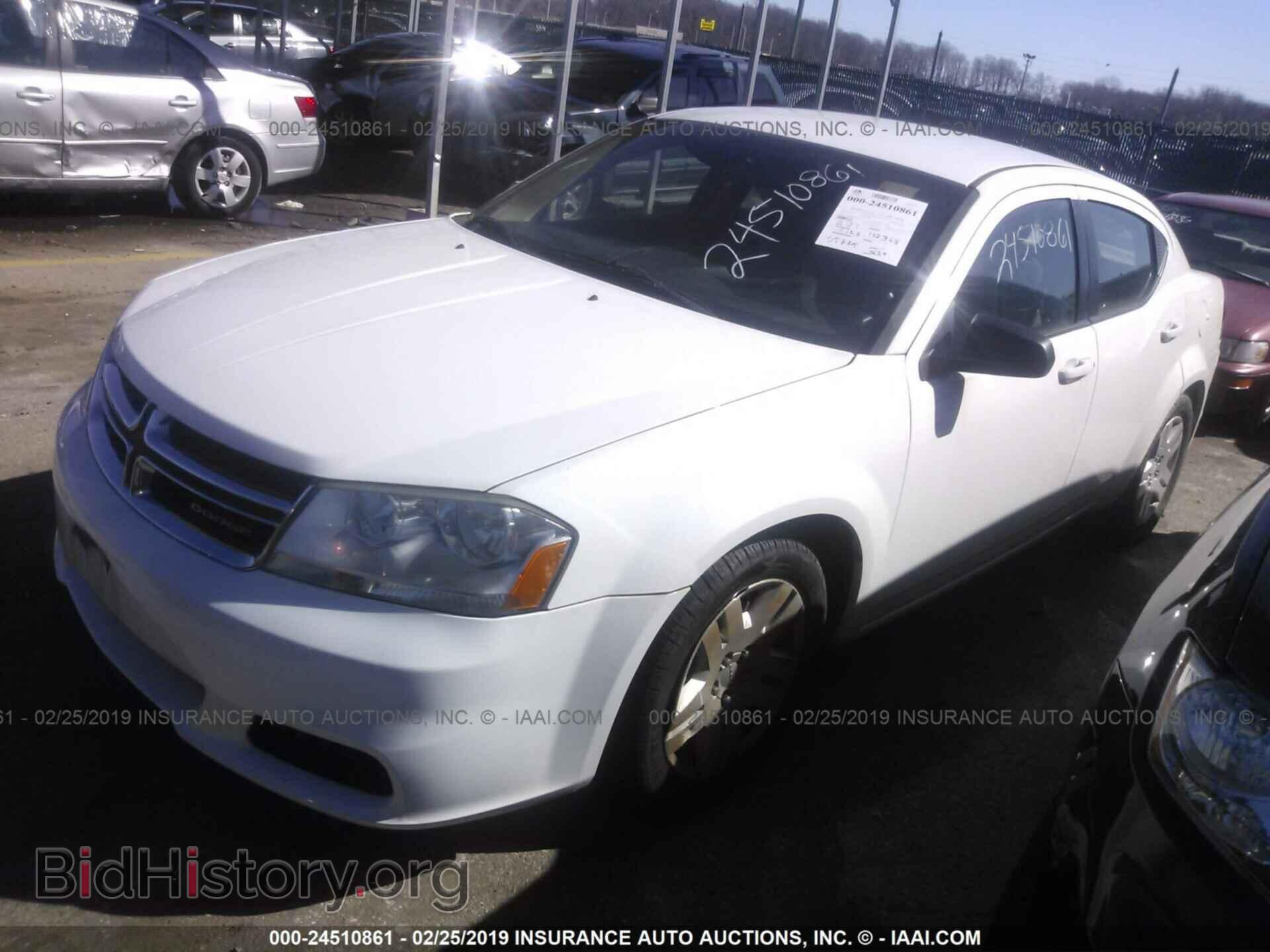 2011 DODGE AVENGER - VIN: 1B3BD4FB9BN608412 - Фото 2