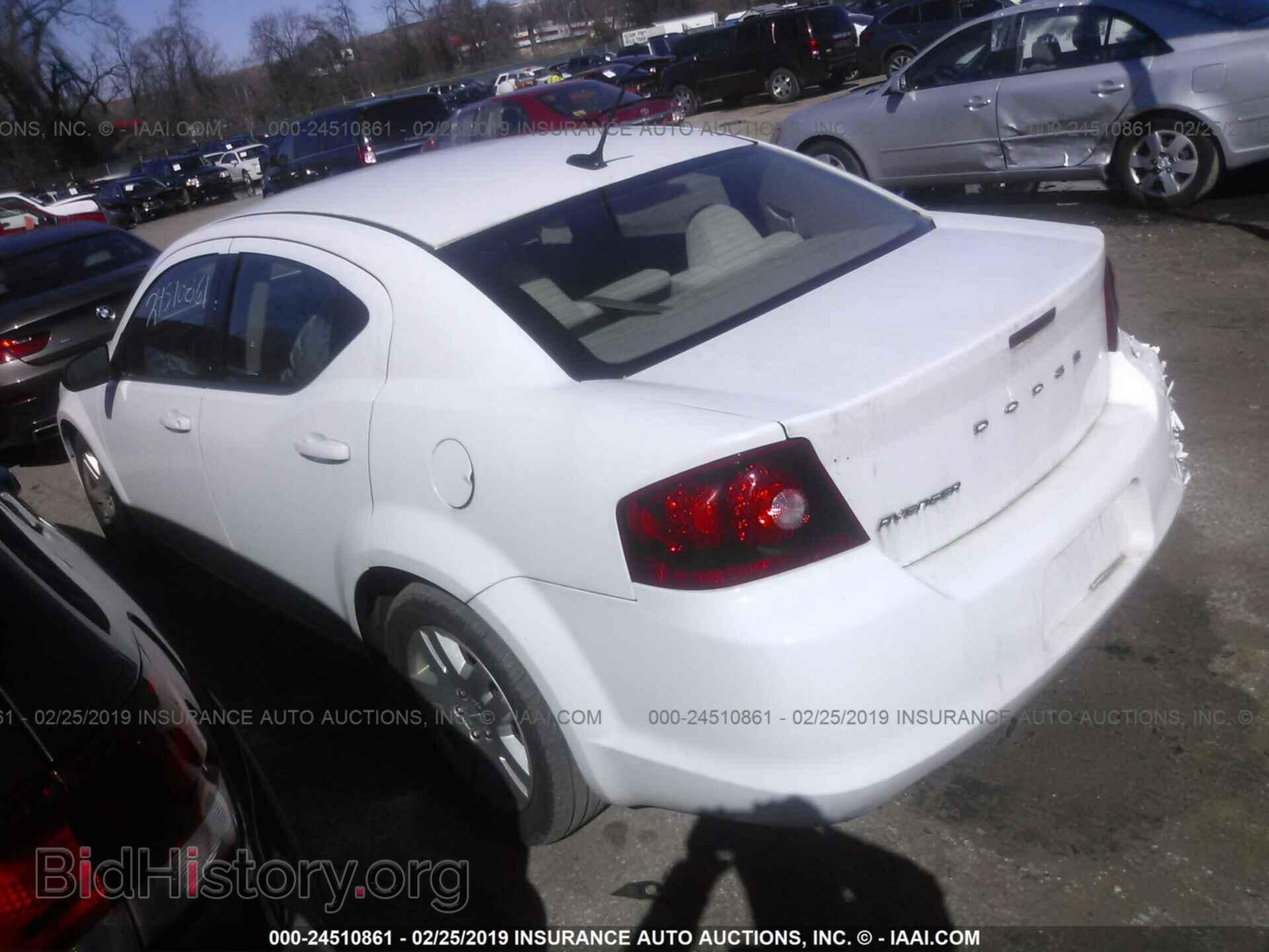 2011 DODGE AVENGER - VIN: 1B3BD4FB9BN608412 - Фото 3