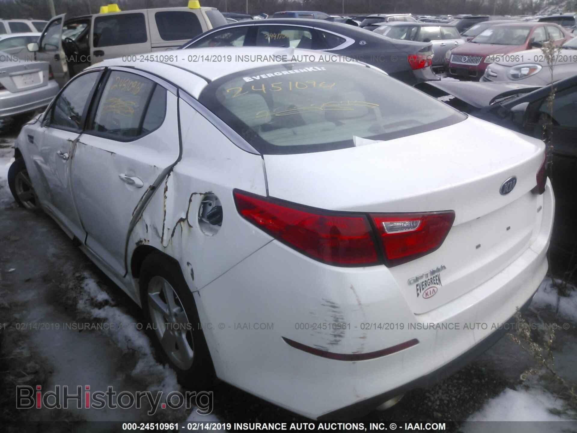 2015 KIA OPTIMA - VIN: KNAGM4A72F5610934 - Photo 3