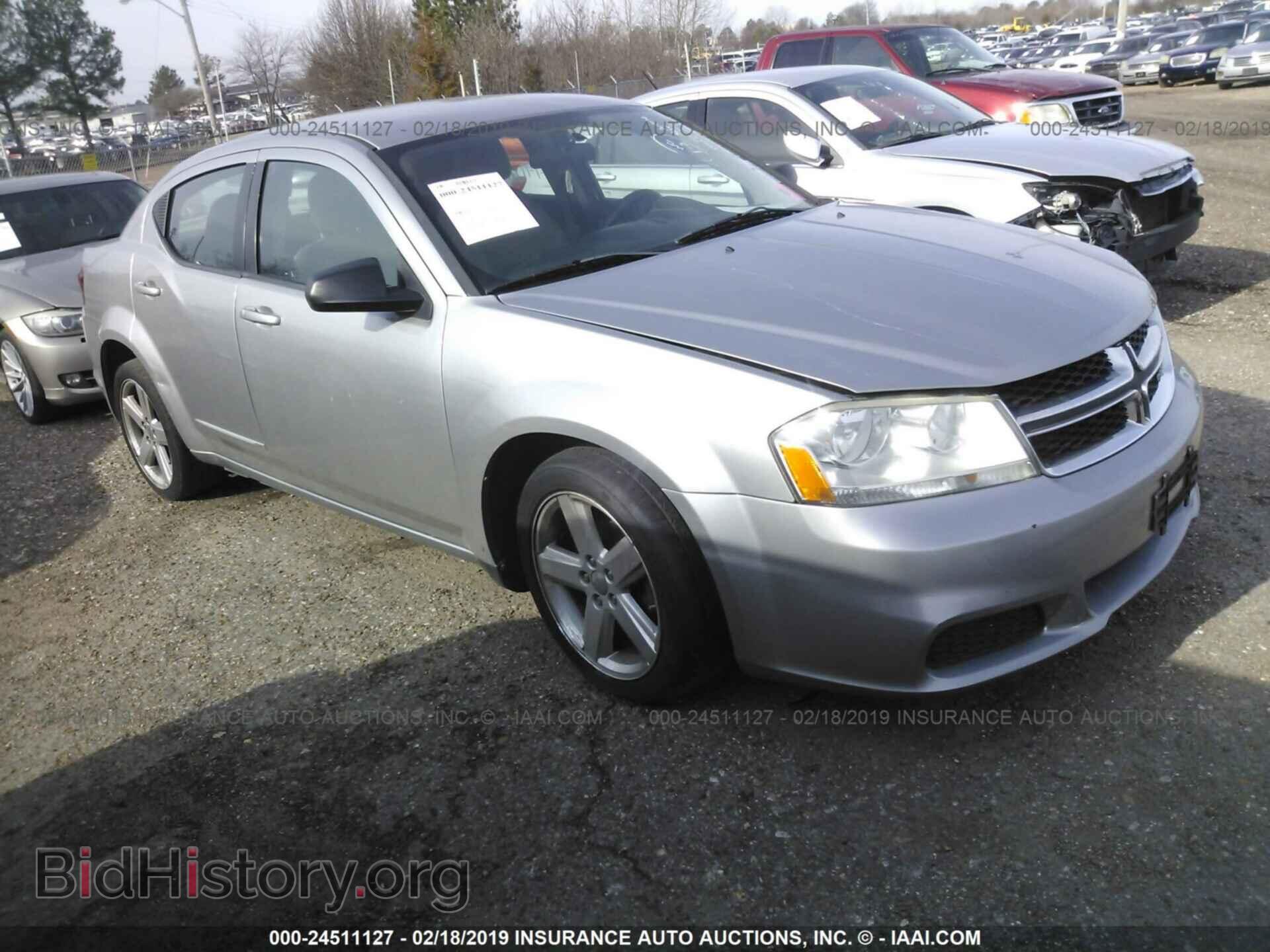 Фотография 1C3CDZAB6DN662927 - DODGE AVENGER 2013