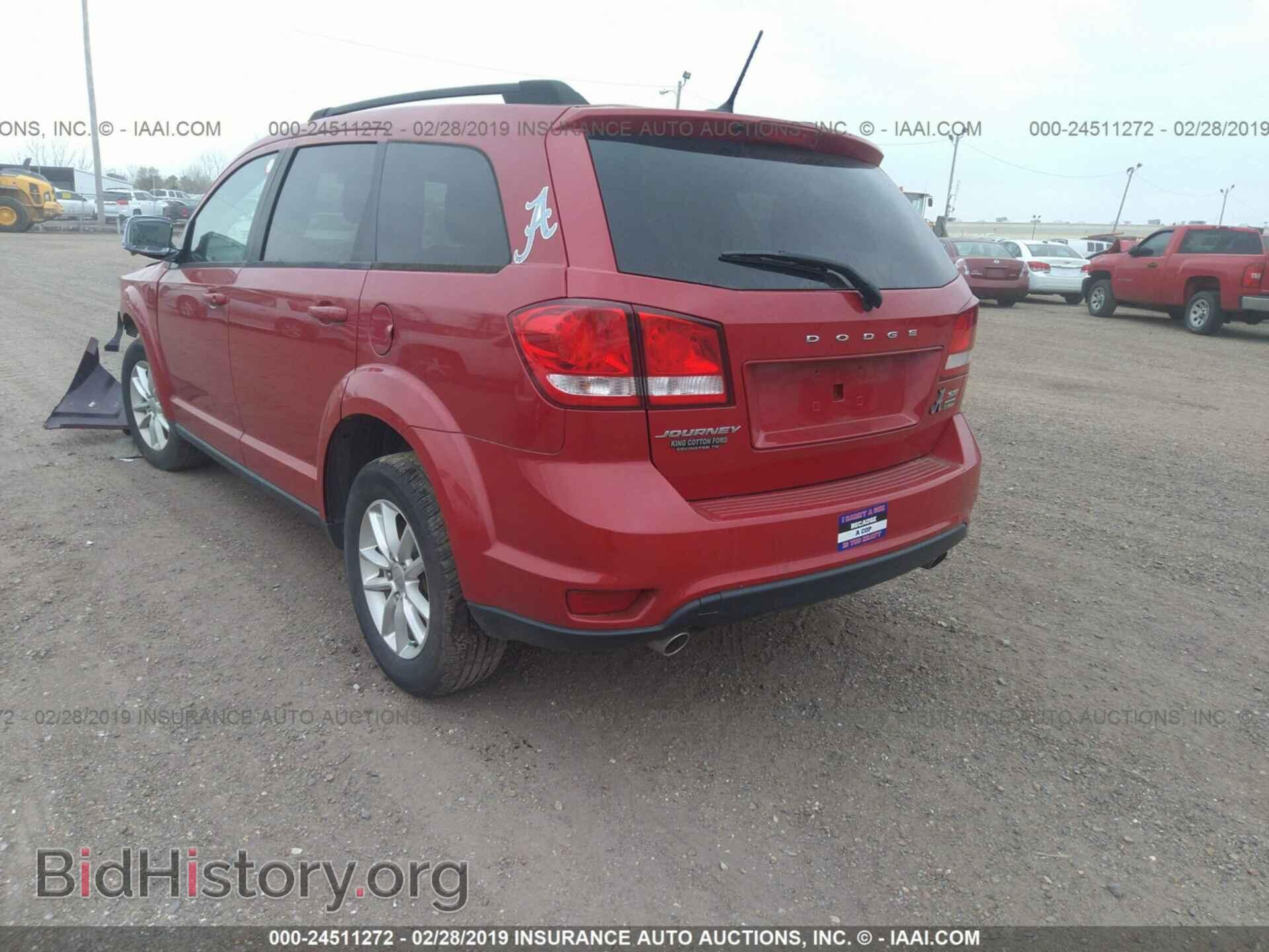 2016 DODGE JOURNEY - VIN: 3C4PDCBG8GT127252 - Фото 3