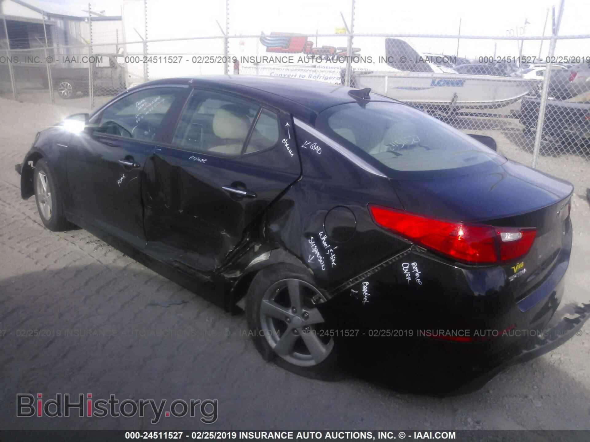 2015 KIA OPTIMA - VIN: 5XXGM4A74FG427050 - Фото 3