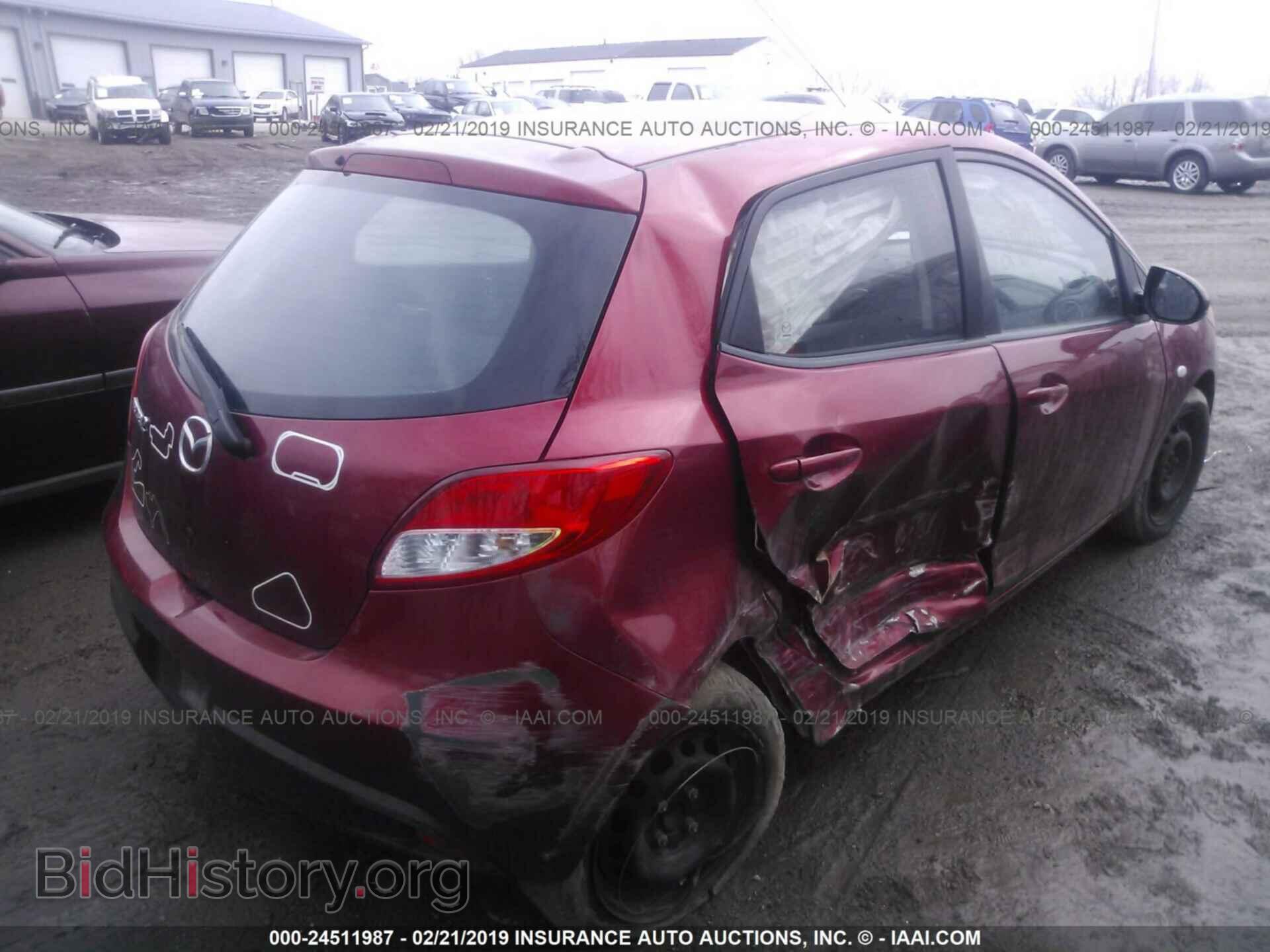 2014 MAZDA MAZDA2 - VIN: JM1DE1KY1E0178664 - Фото 4
