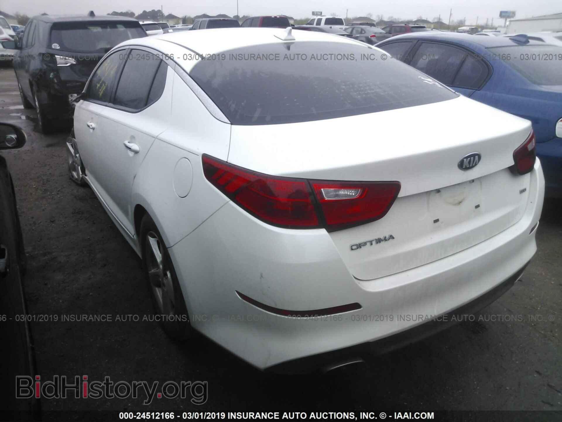 2015 KIA OPTIMA - VIN: KNAGM4A7XF5642045 - Photo 3