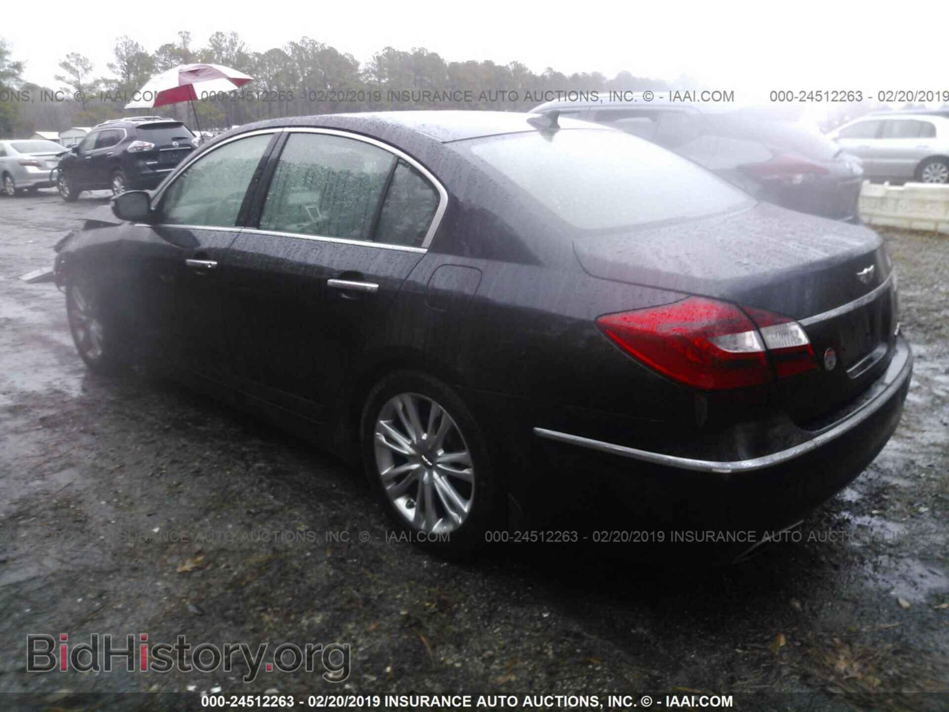 2012 HYUNDAI GENESIS - VIN: KMHGC4DD2CU201627 - Фото 3