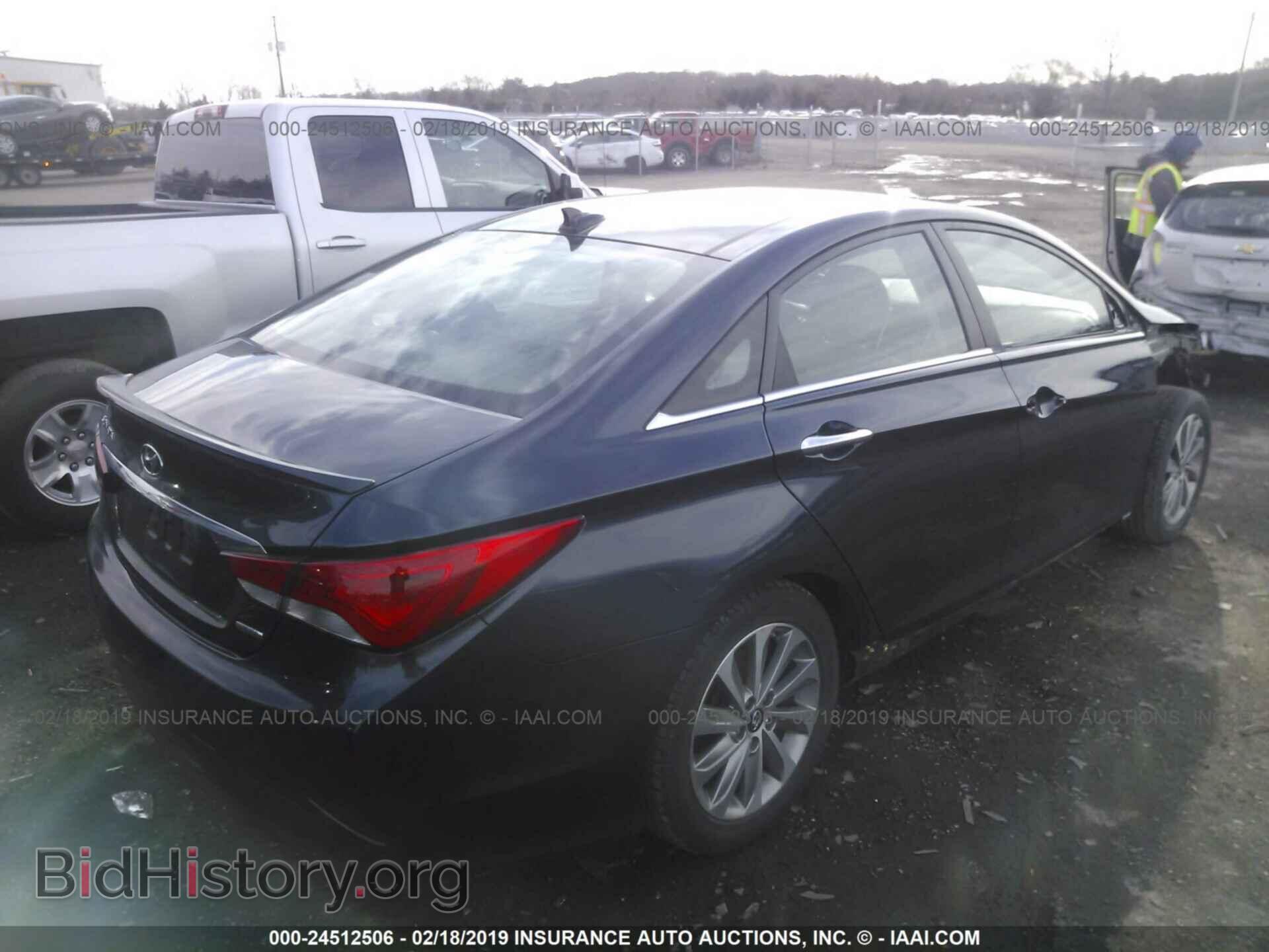 2014 HYUNDAI SONATA - VIN: 5NPEC4AC4EH885388 - Фото 4
