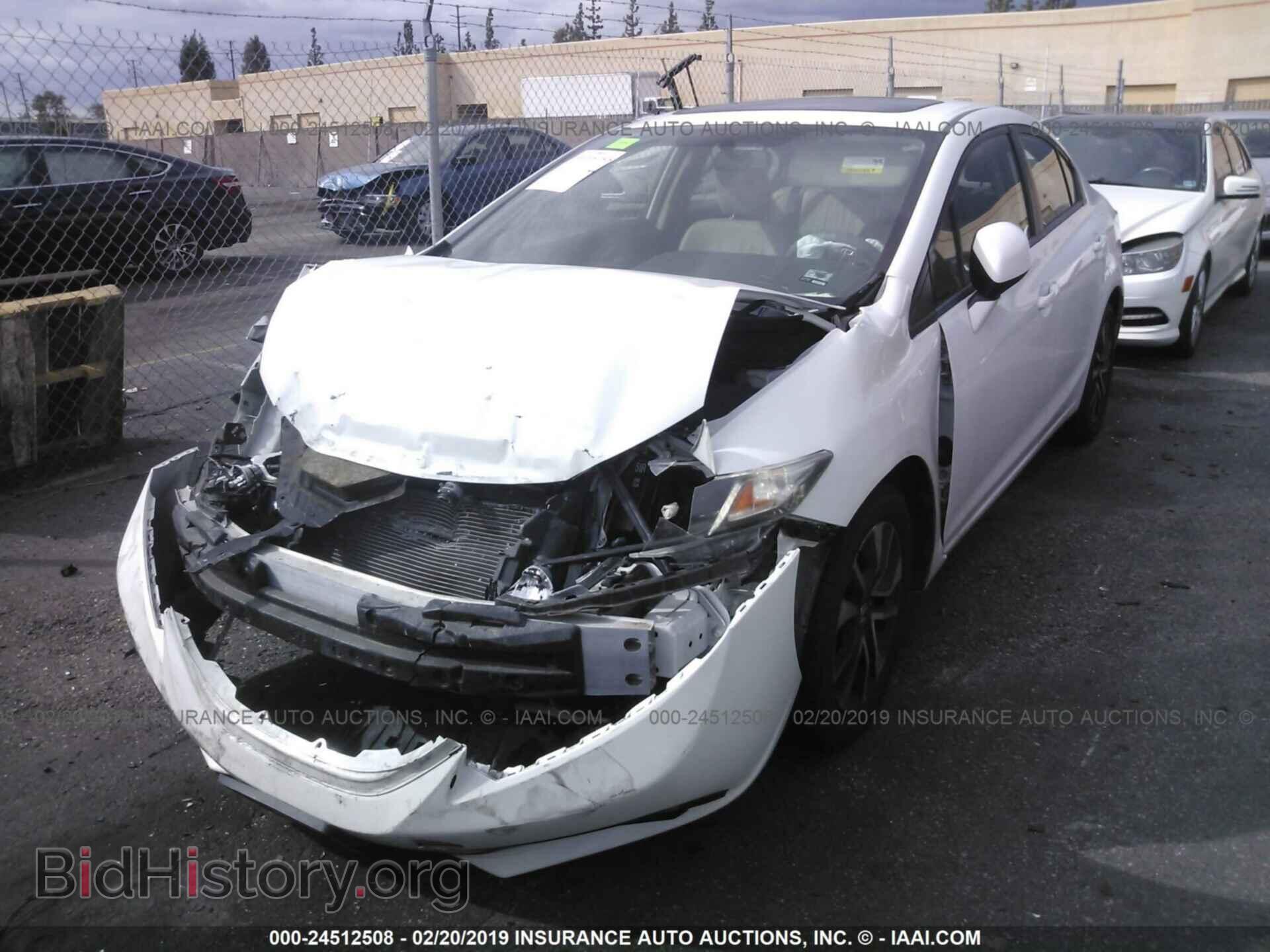 2013 HONDA CIVIC - VIN: 19XFB2F9XDE213833 - Фото 2