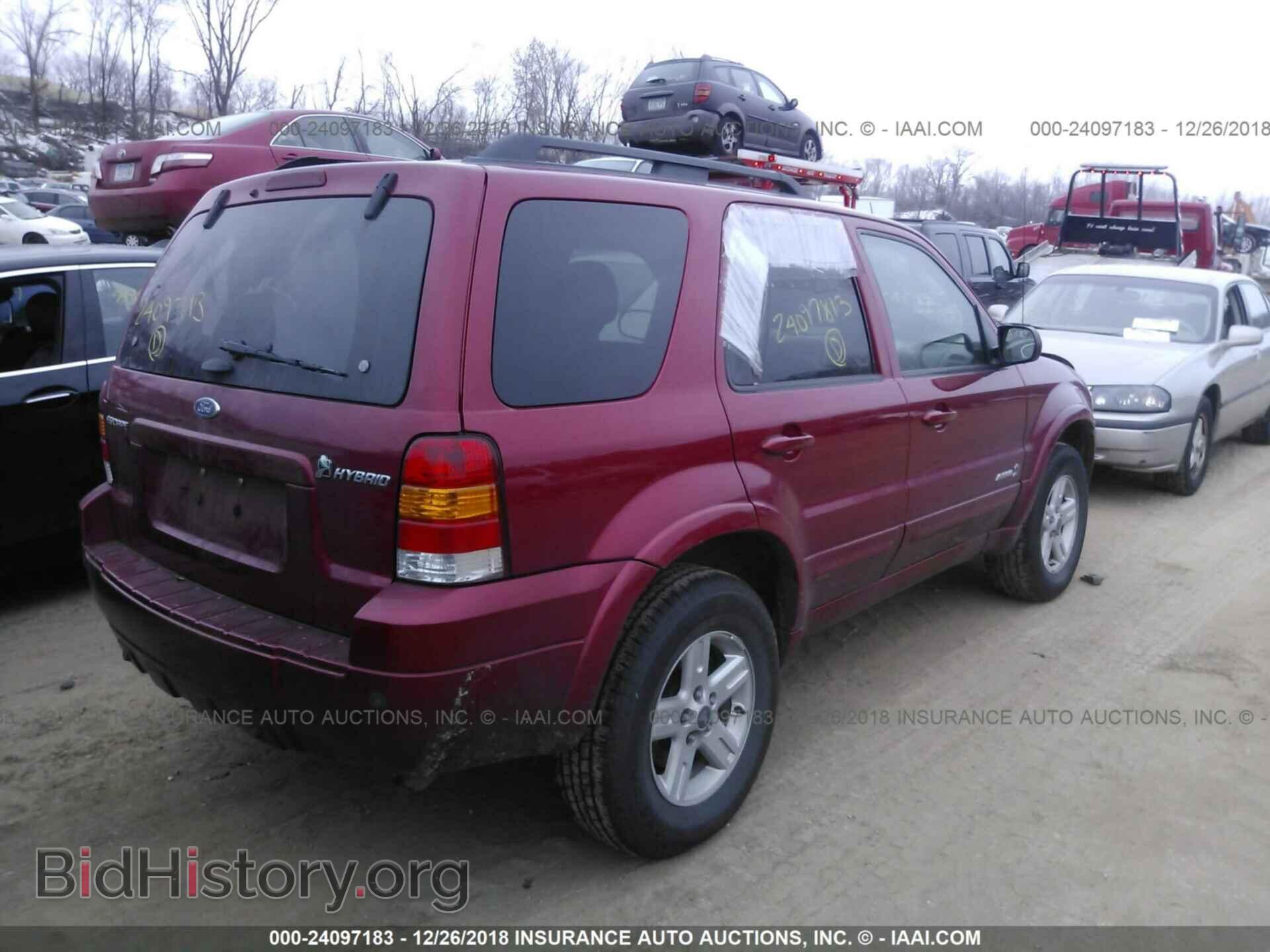 2007 FORD ESCAPE - VIN: 1FMCU59H97KA24699 - Фото 4