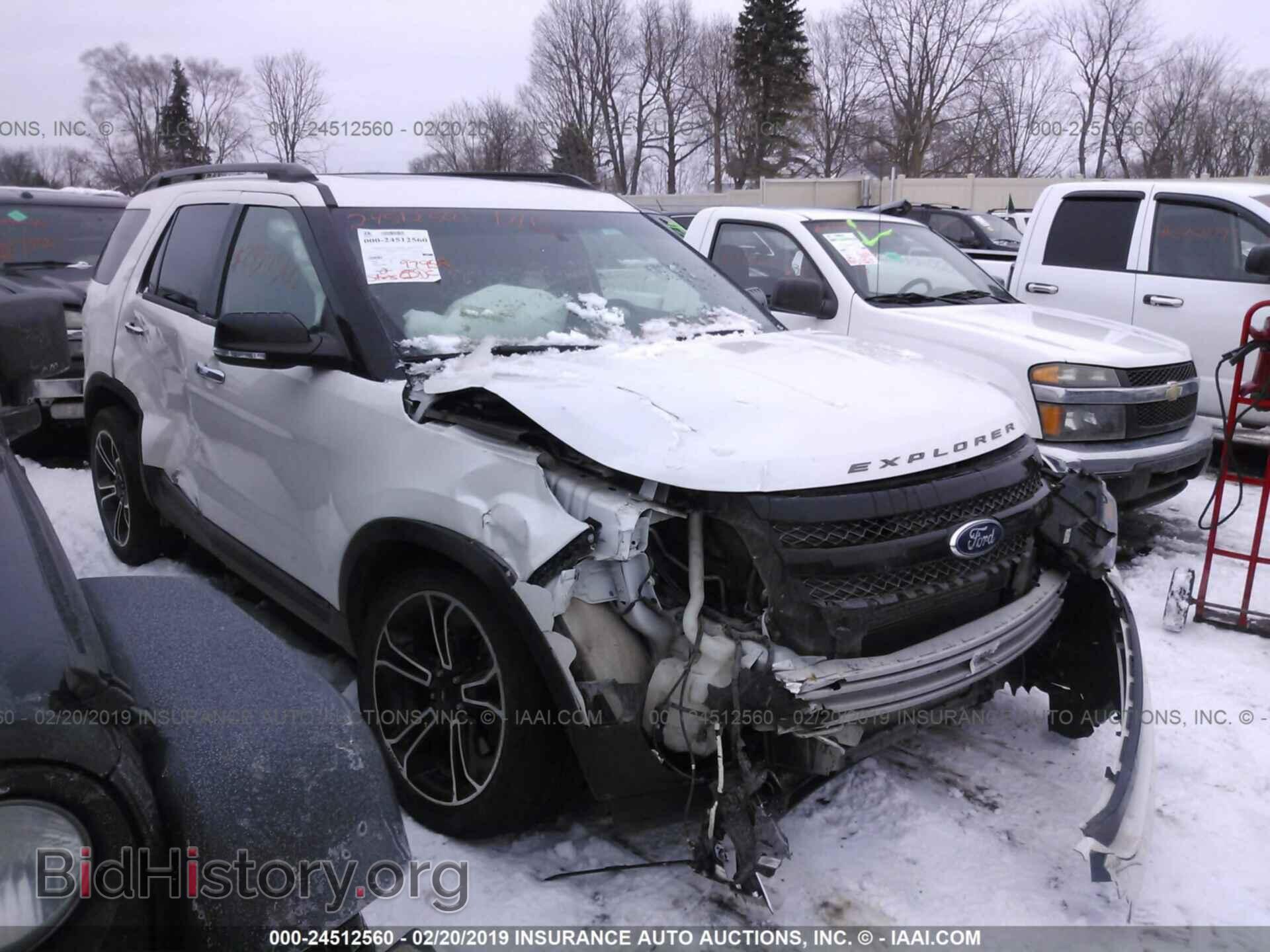 Photo 1FM5K8GT5EGB35161 - FORD EXPLORER 2014