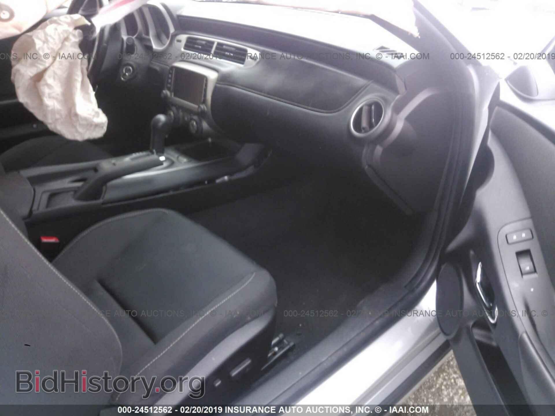 2014 CHEVROLET CAMARO - VIN: 2G1FB1E36E9313346 - Фото 5