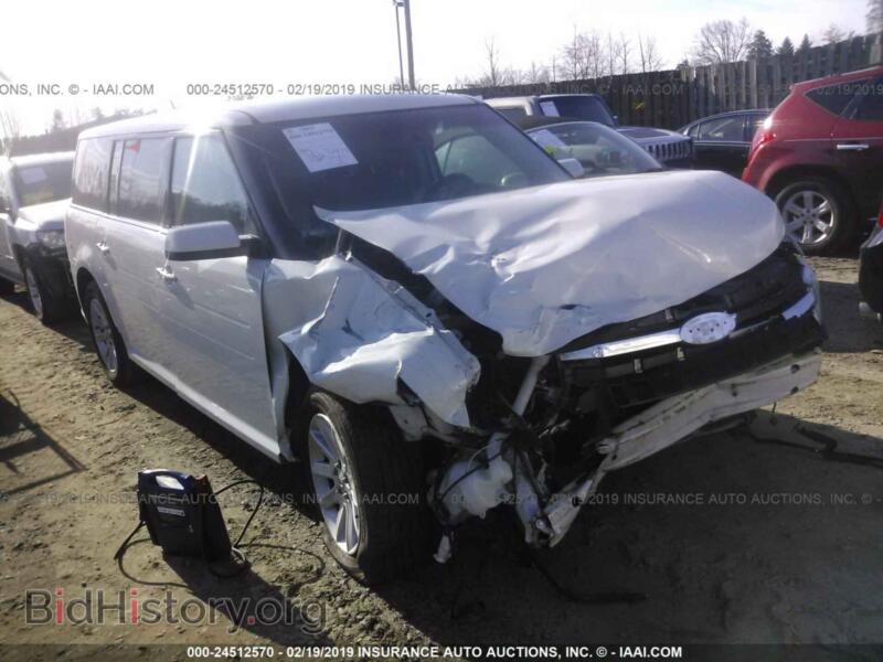 2011 Ford FLEX SEL (VIN 2FMHK6CC9BBD23322) — photo 1 of 10, IAAI, damage: front end