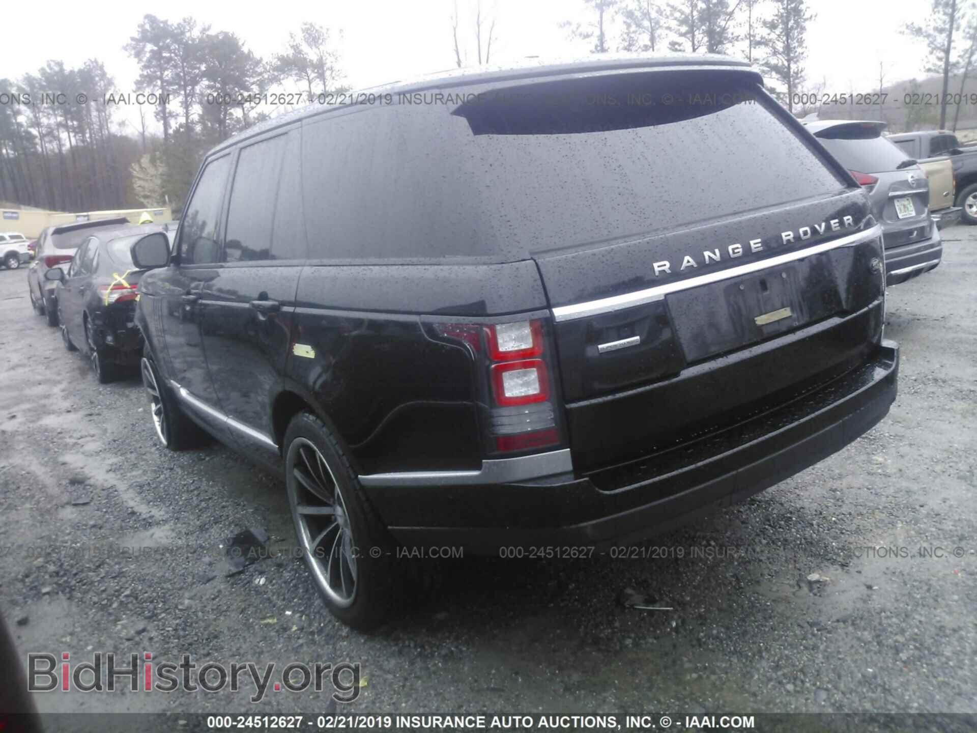 2014 LAND ROVER RANGE ROVER - VIN: SALGS2EF3EA130205 - Фото 3
