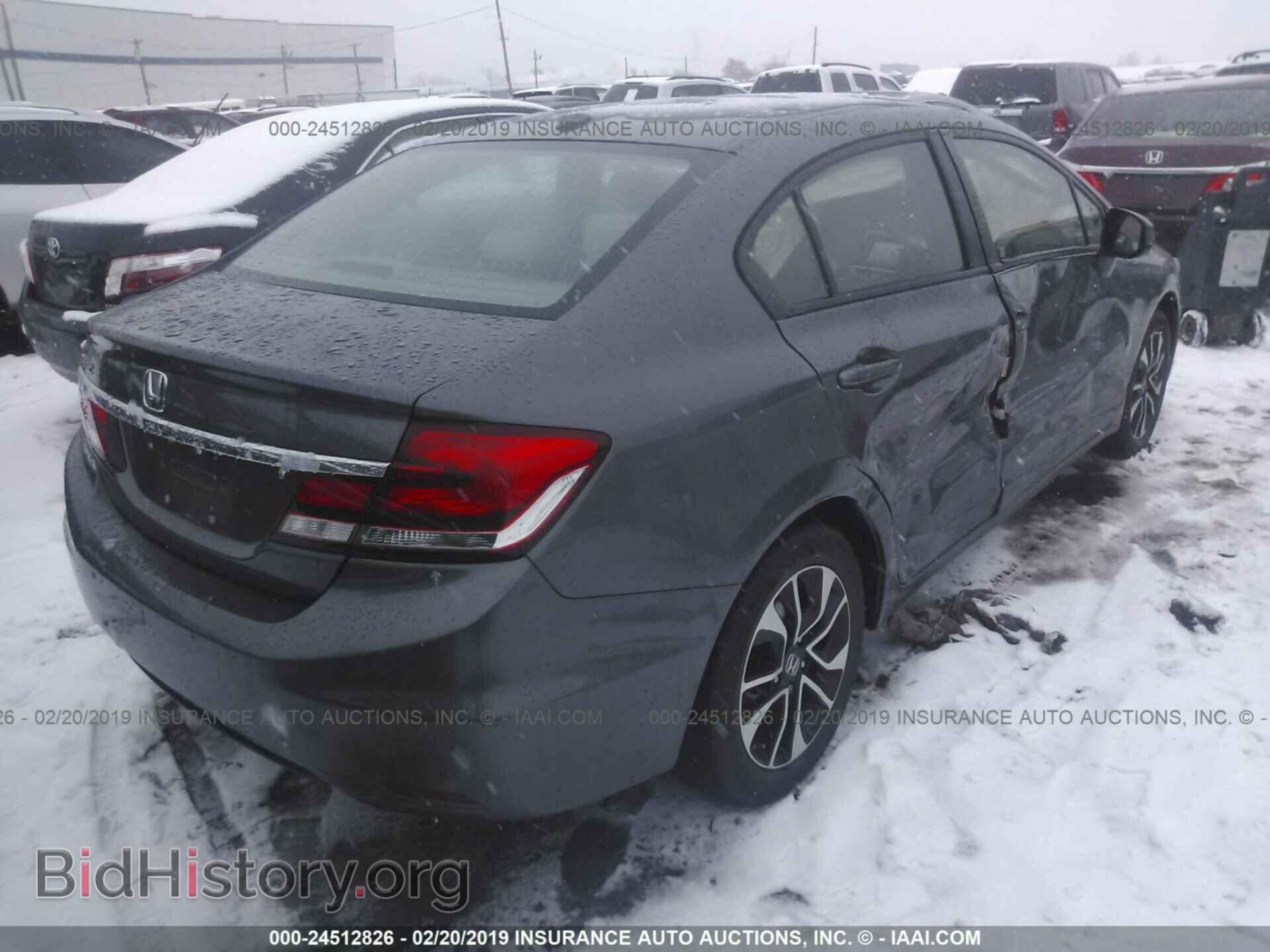 2013 HONDA CIVIC - VIN: 2HGFB2F97DH512010 - Фото 4