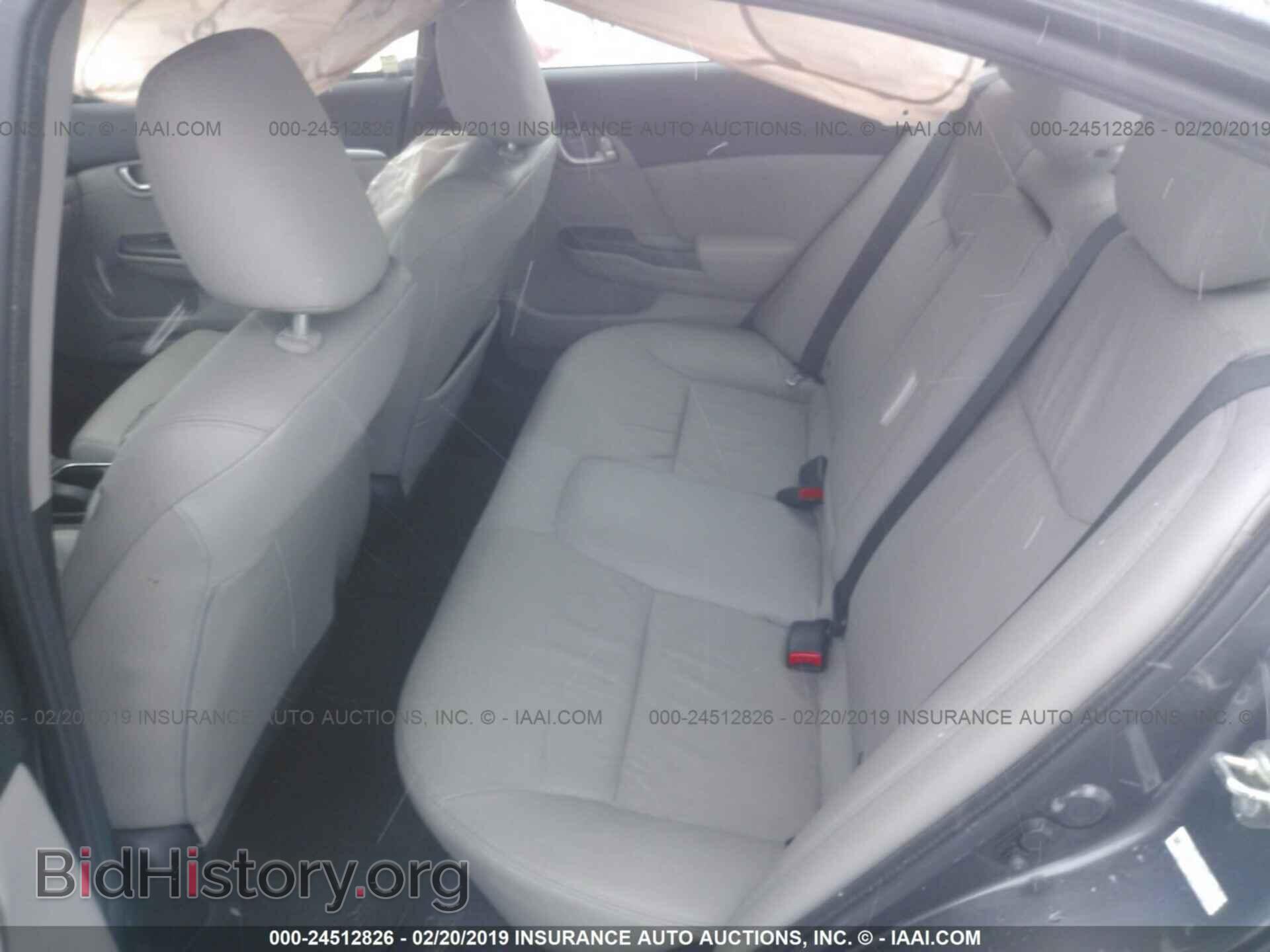 2013 HONDA CIVIC - VIN: 2HGFB2F97DH512010 - Фото 8