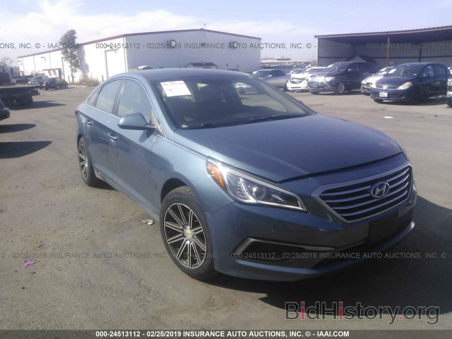 Photo 5NPE24AF8GH371933 - HYUNDAI SONATA 2016