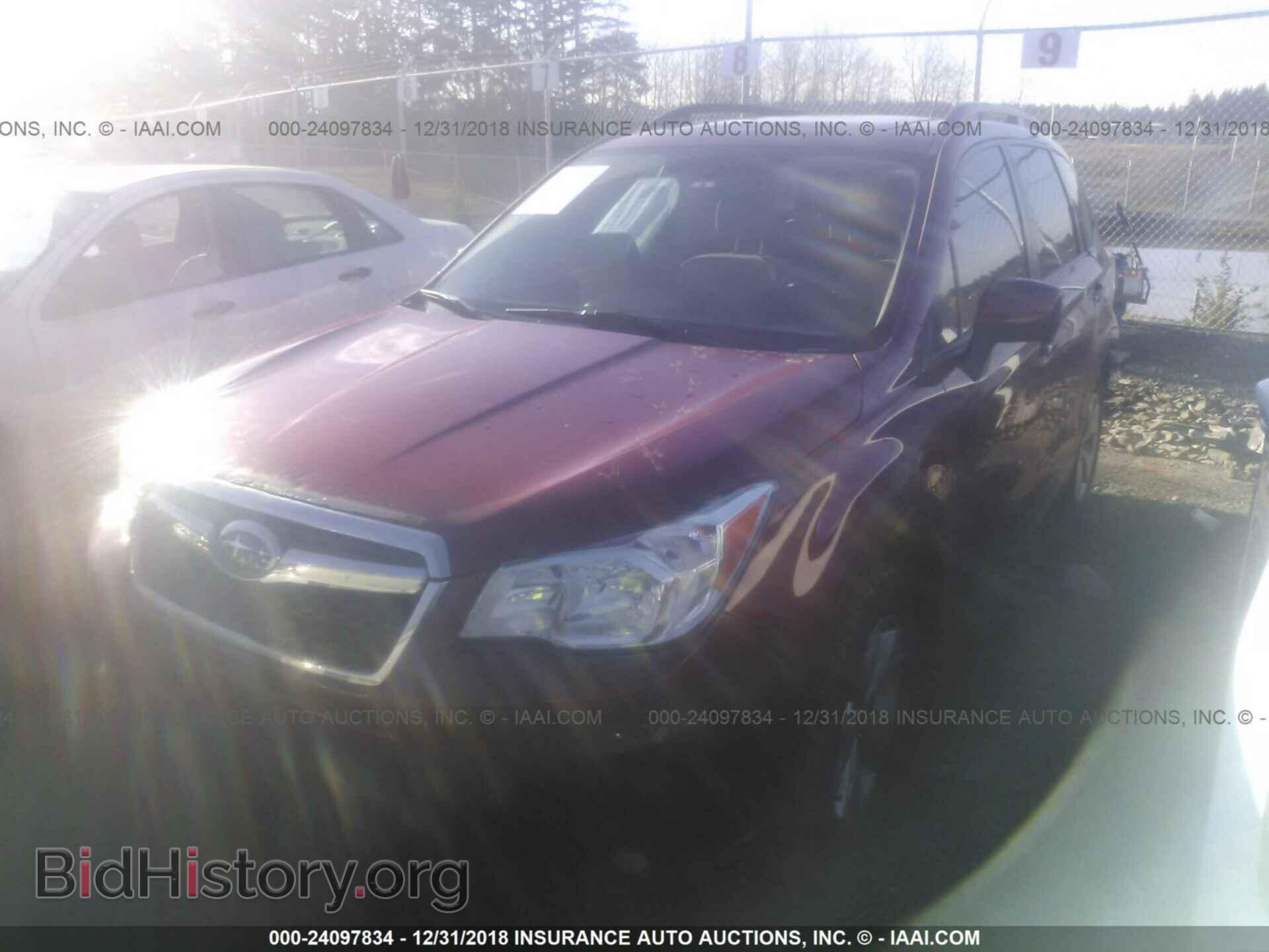 2014 SUBARU FORESTER - VIN: JF2SJAEC5EH554742 - Фото 2