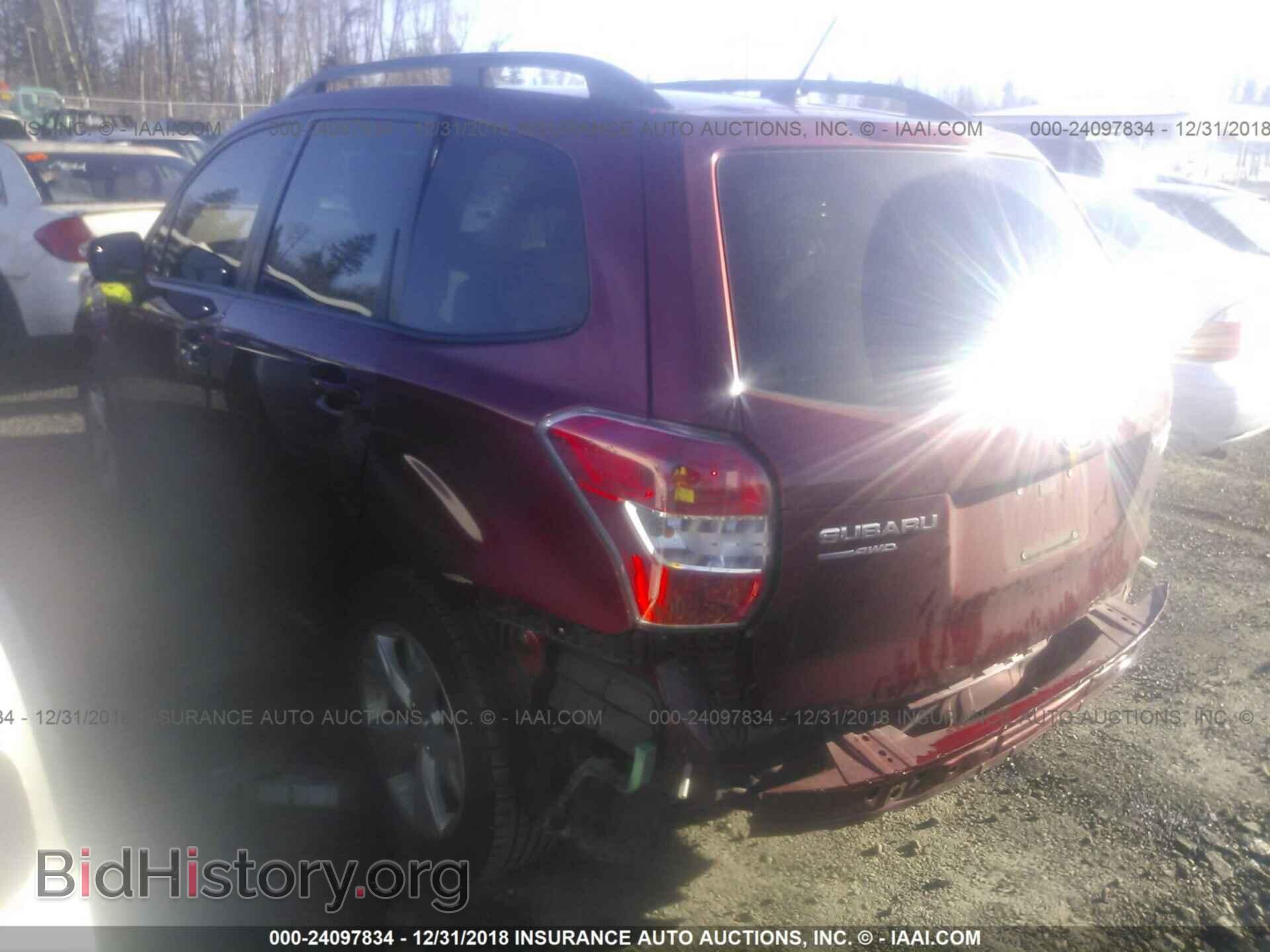 2014 SUBARU FORESTER - VIN: JF2SJAEC5EH554742 - Фото 3