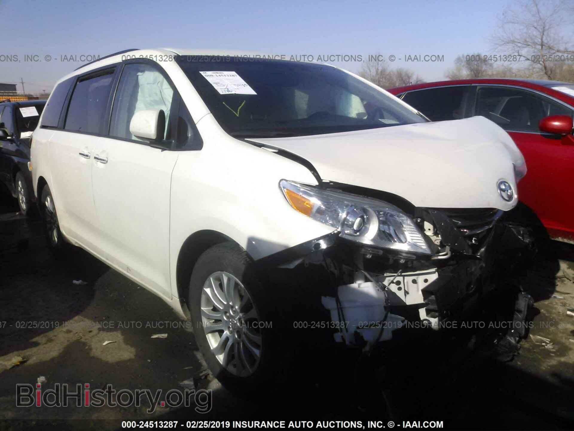 Фотография 5TDYK3DC8FS601469 - TOYOTA SIENNA 2015