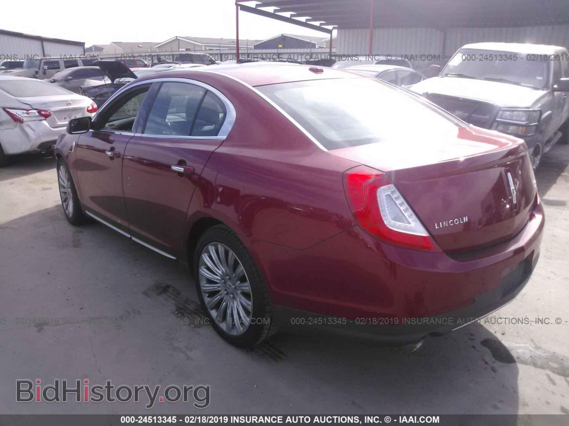 2013 LINCOLN MKS - VIN: 1LNHL9DK8DG605368 - Фото 3