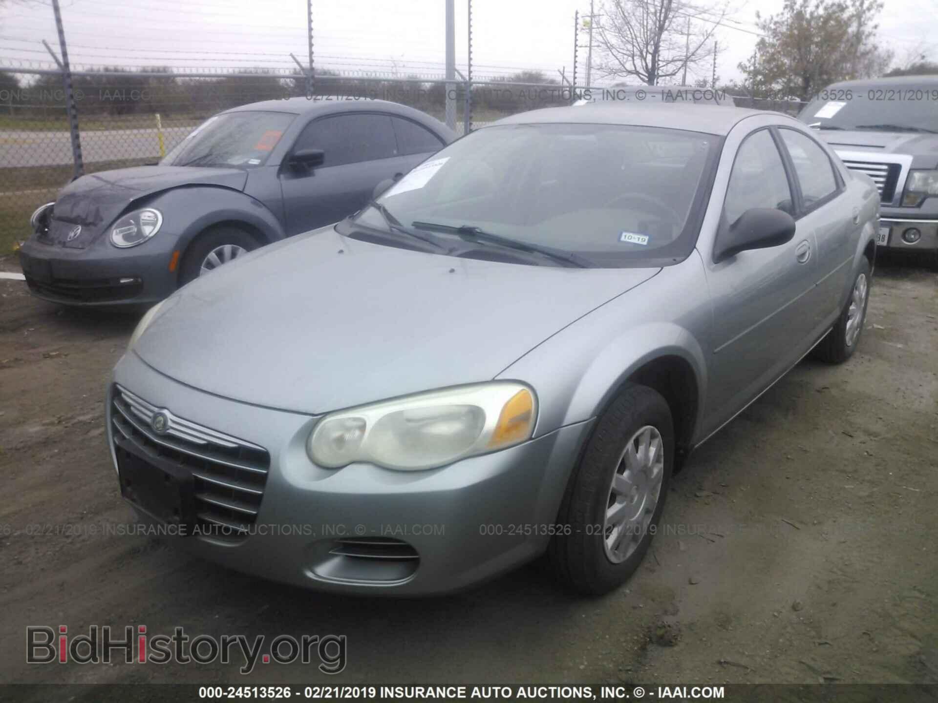 2004 CHRYSLER SEBRING - VIN: 1C3EL46R04N127645 - Фото 2