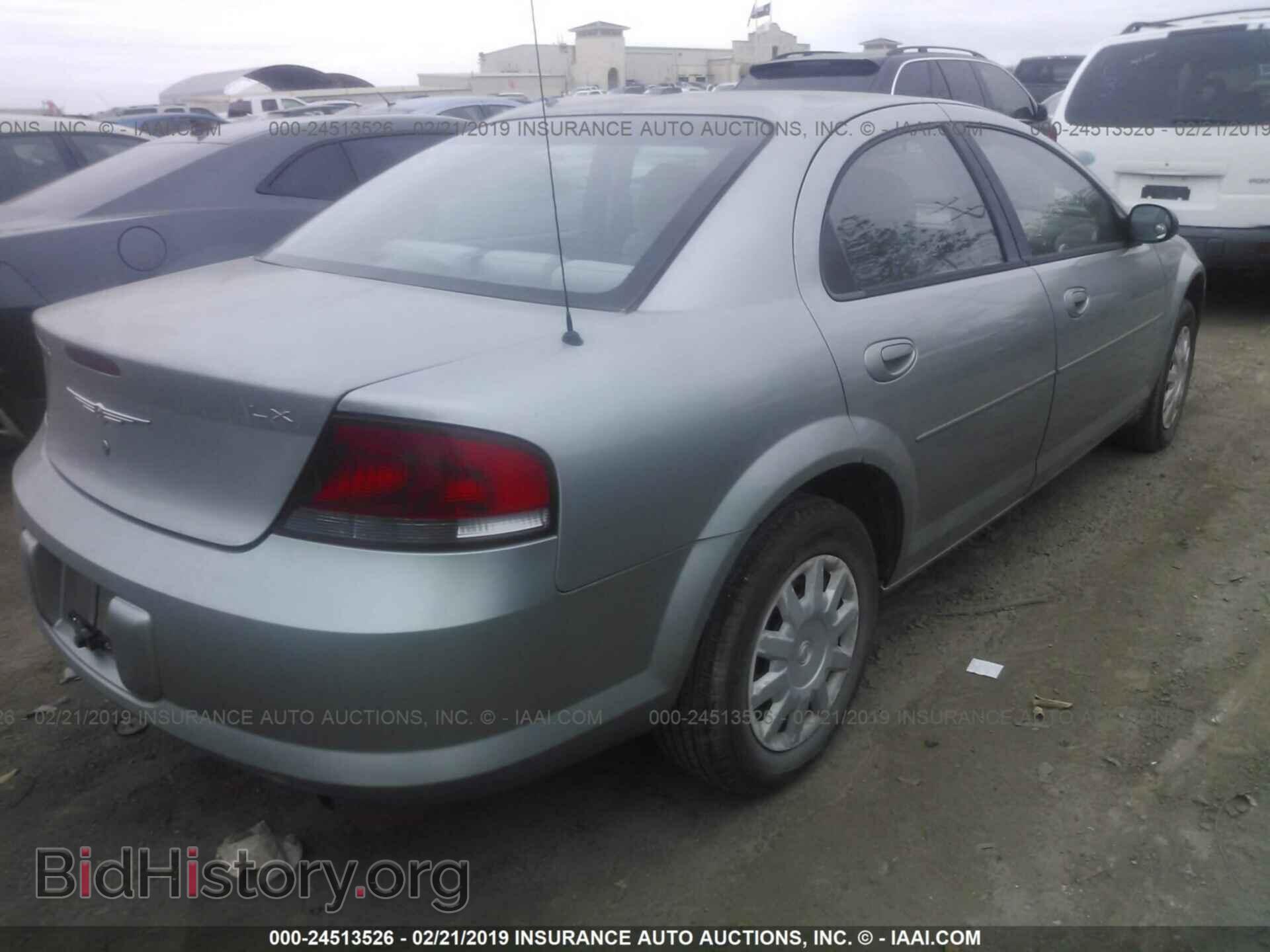 2004 CHRYSLER SEBRING - VIN: 1C3EL46R04N127645 - Фото 4