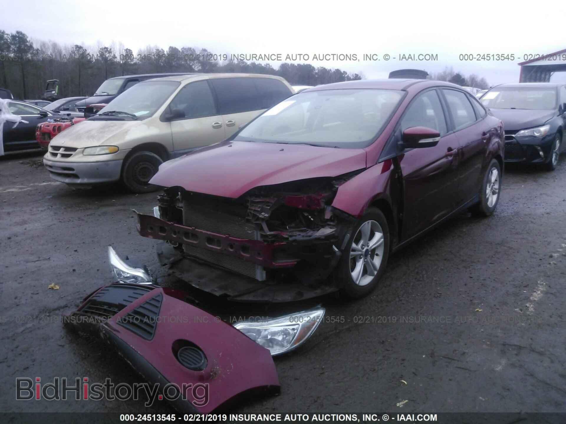 2014 FORD FOCUS - VIN: 1FADP3F22EL457637 - Фото 2