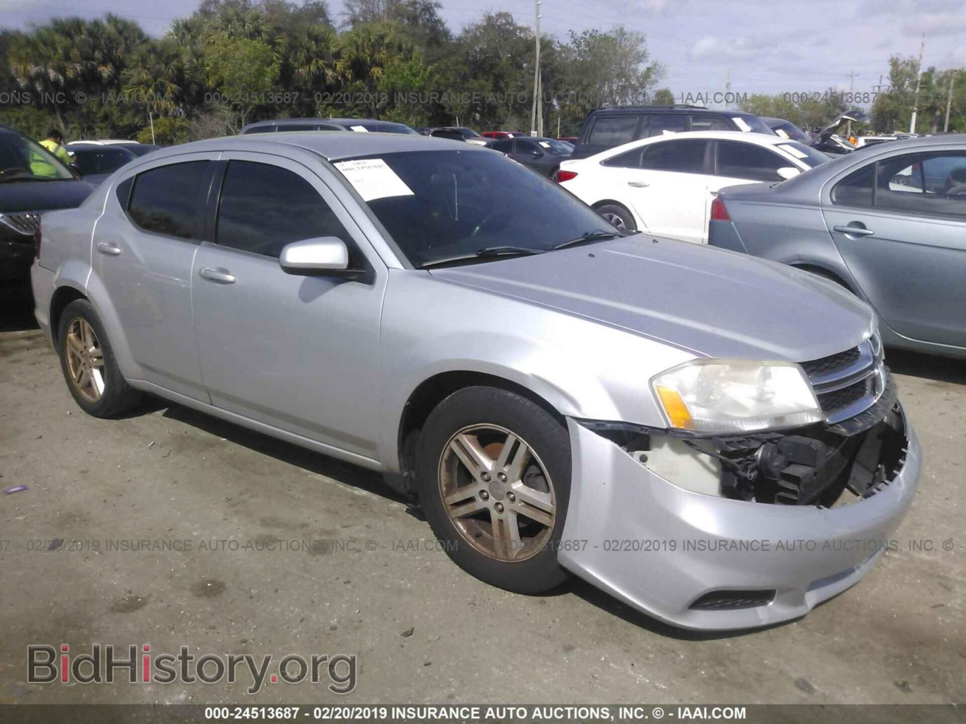 Photo 1C3CDZCB8CN194839 - DODGE AVENGER 2012