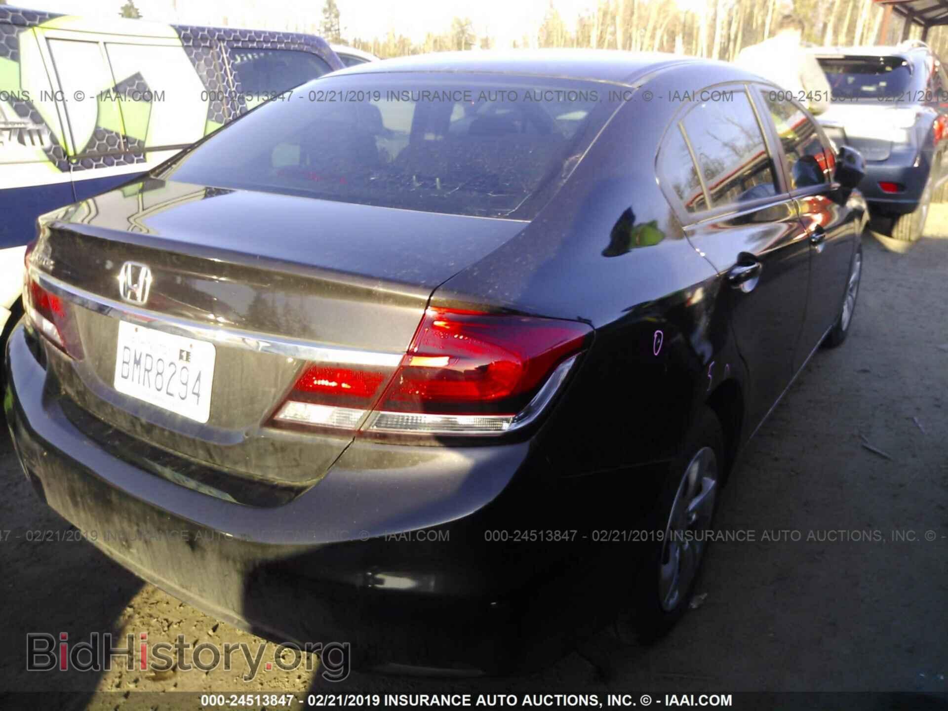 2013 HONDA CIVIC - VIN: 2HGFB2F50DH567444 - Фото 4