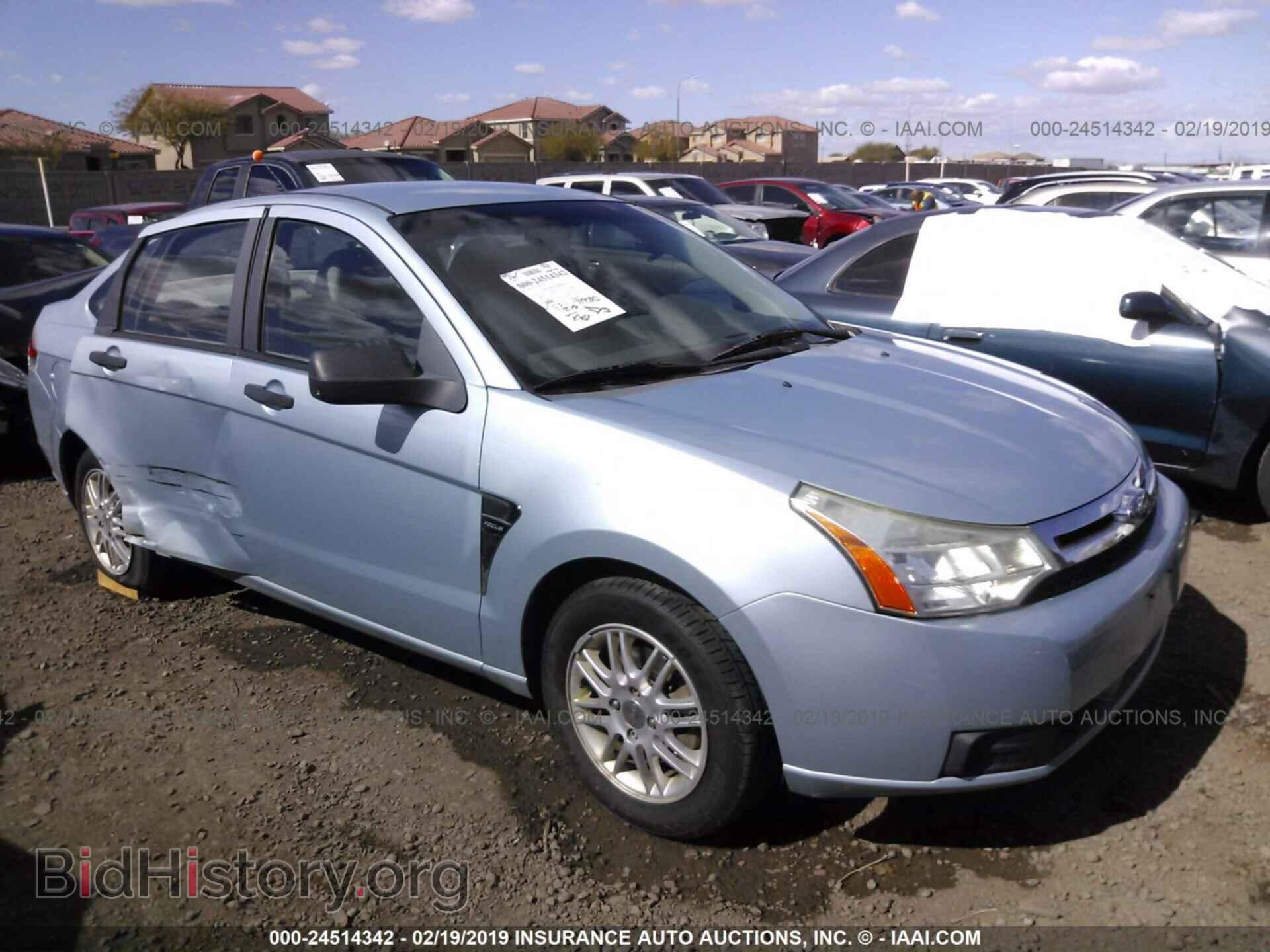 Фотография 1FAHP35N88W118350 - FORD FOCUS 2008