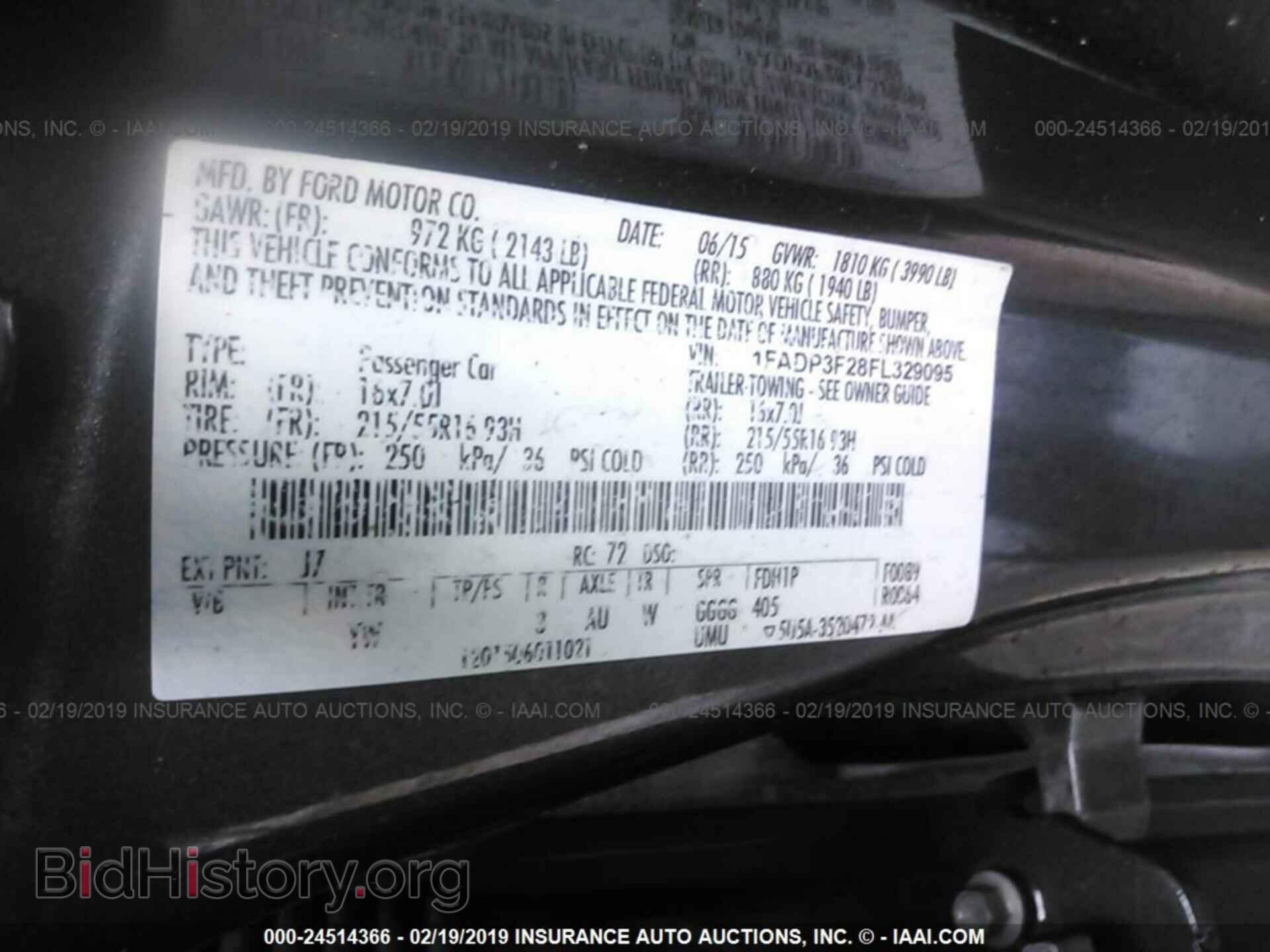 2015 FORD FOCUS - VIN: 1FADP3F28FL329095 - Photo 9