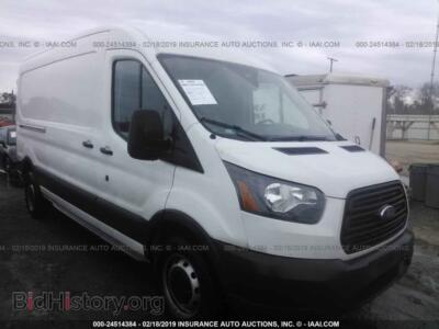 2017 Ford TRANSIT T-250, белый — VIN 1FTYR2CM2HKA70750, IAAI