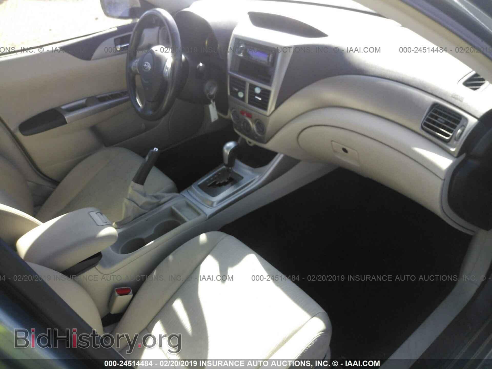 2009 SUBARU IMPREZA - VIN: JF1GH63629H824595 - Фото 5