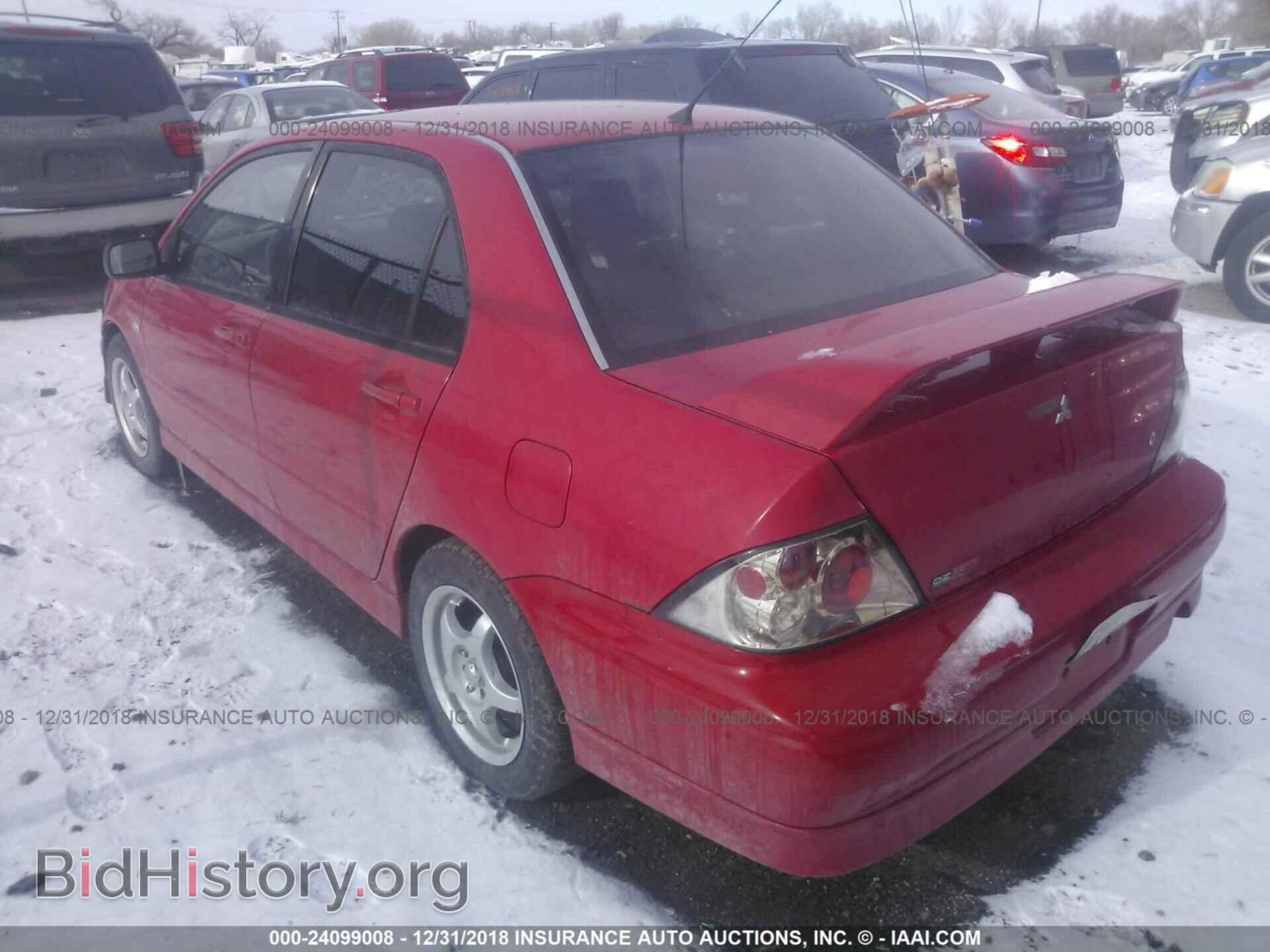 2003 MITSUBISHI LANCER - VIN: JA3AJ86E83U094563 - Photo 3