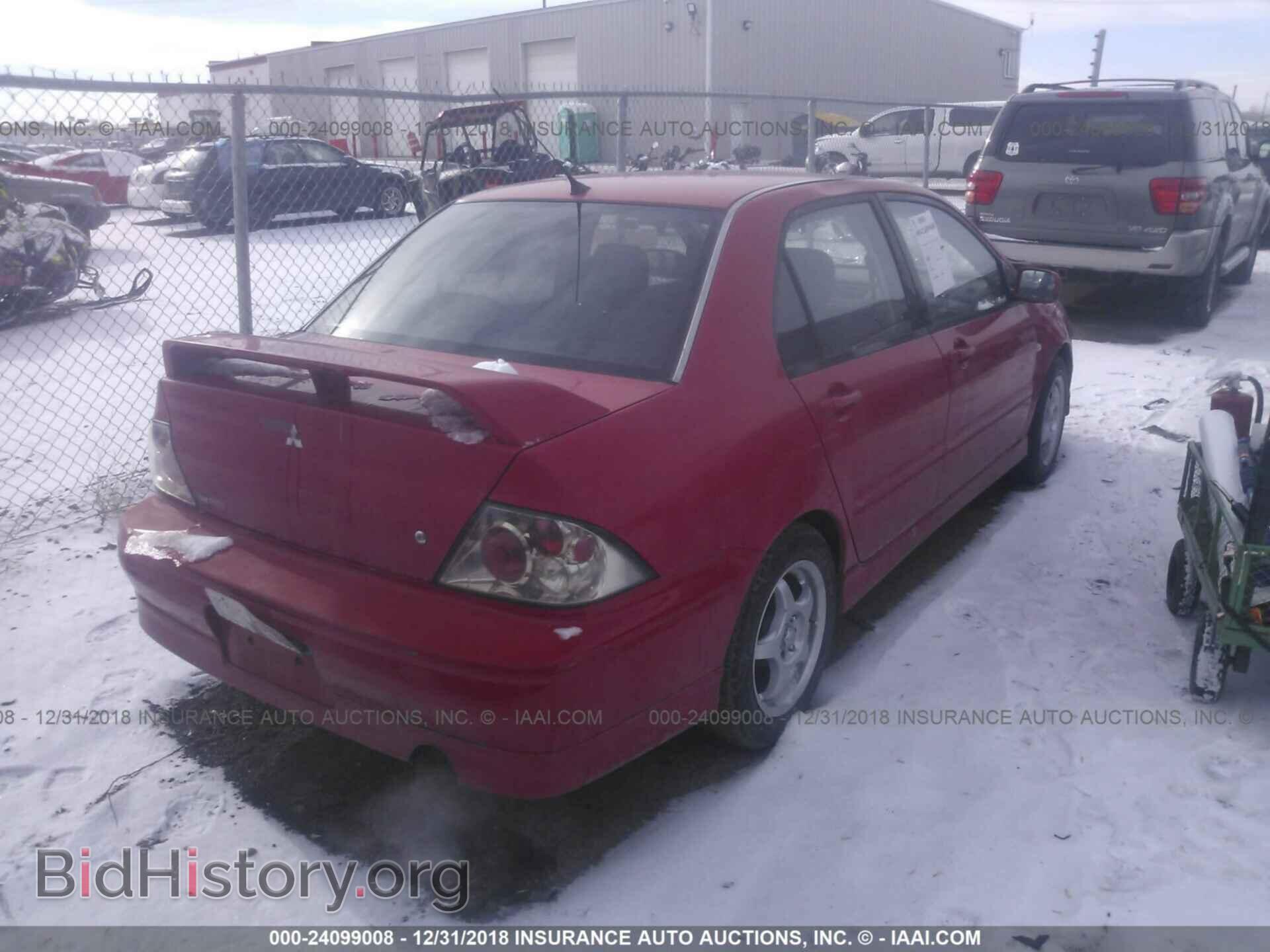 2003 MITSUBISHI LANCER - VIN: JA3AJ86E83U094563 - Photo 4