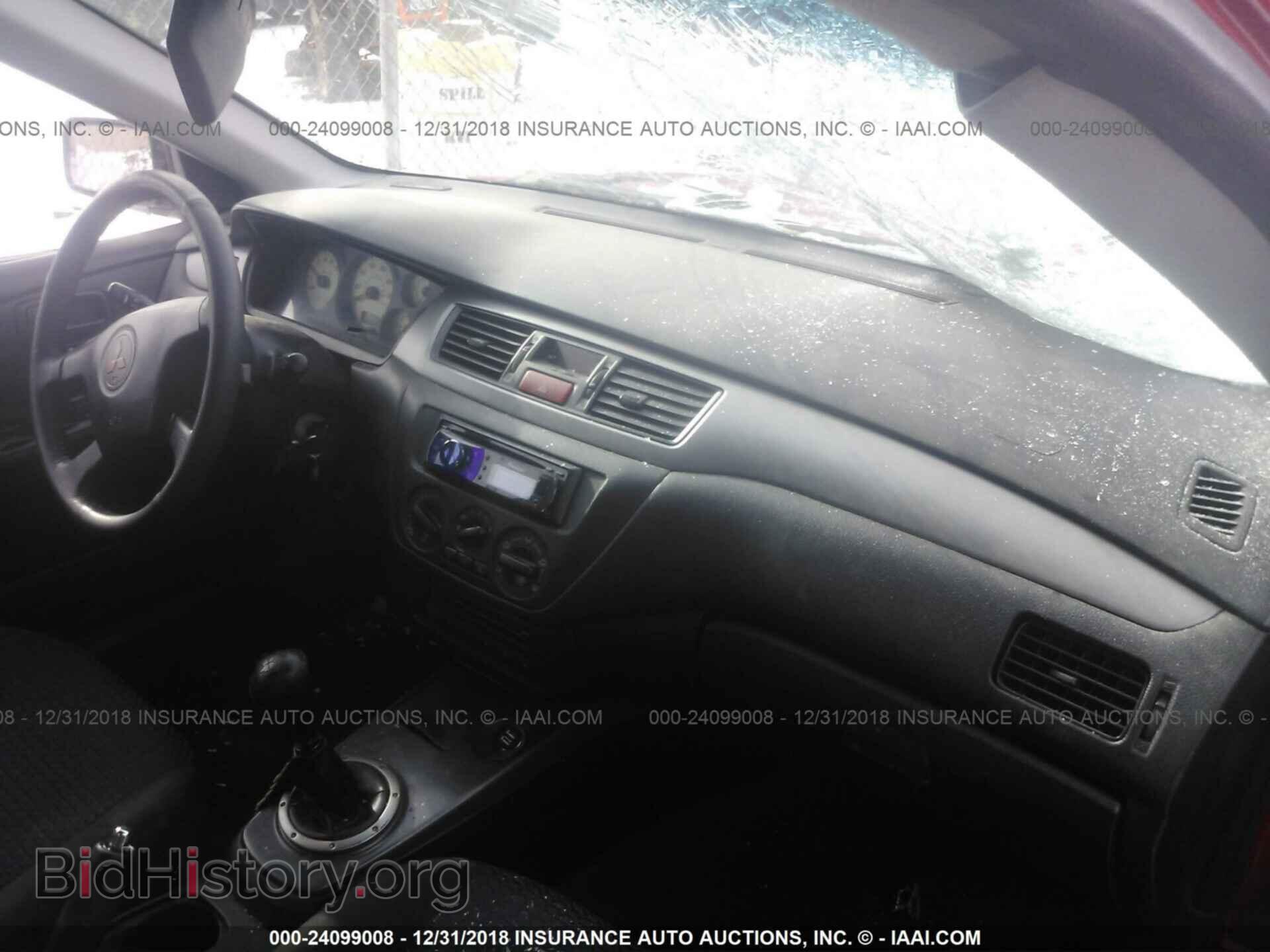 2003 MITSUBISHI LANCER - VIN: JA3AJ86E83U094563 - Photo 5