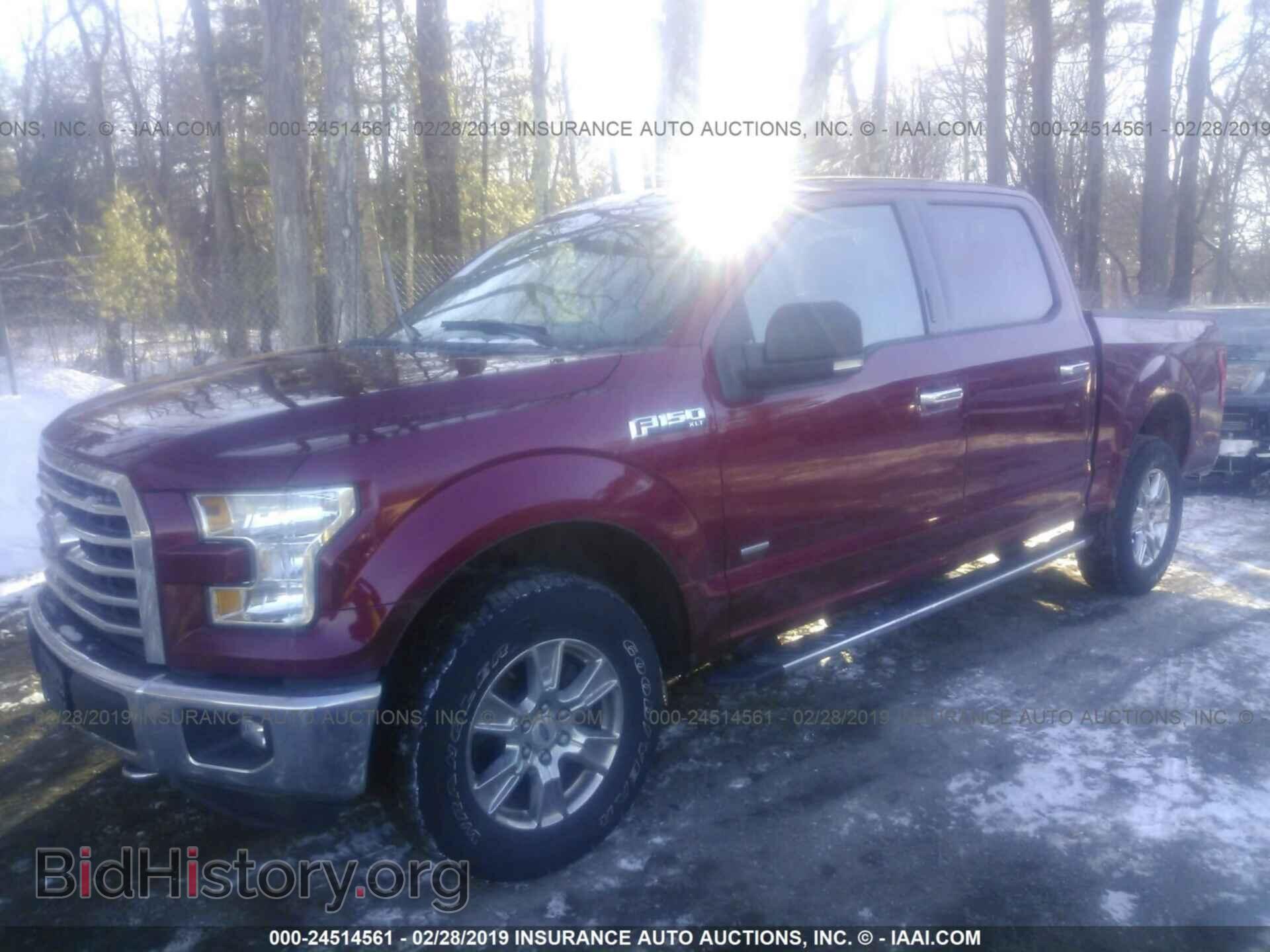 2016 FORD F150 - VIN: 1FTEW1EP0GKD26153 - Фото 2