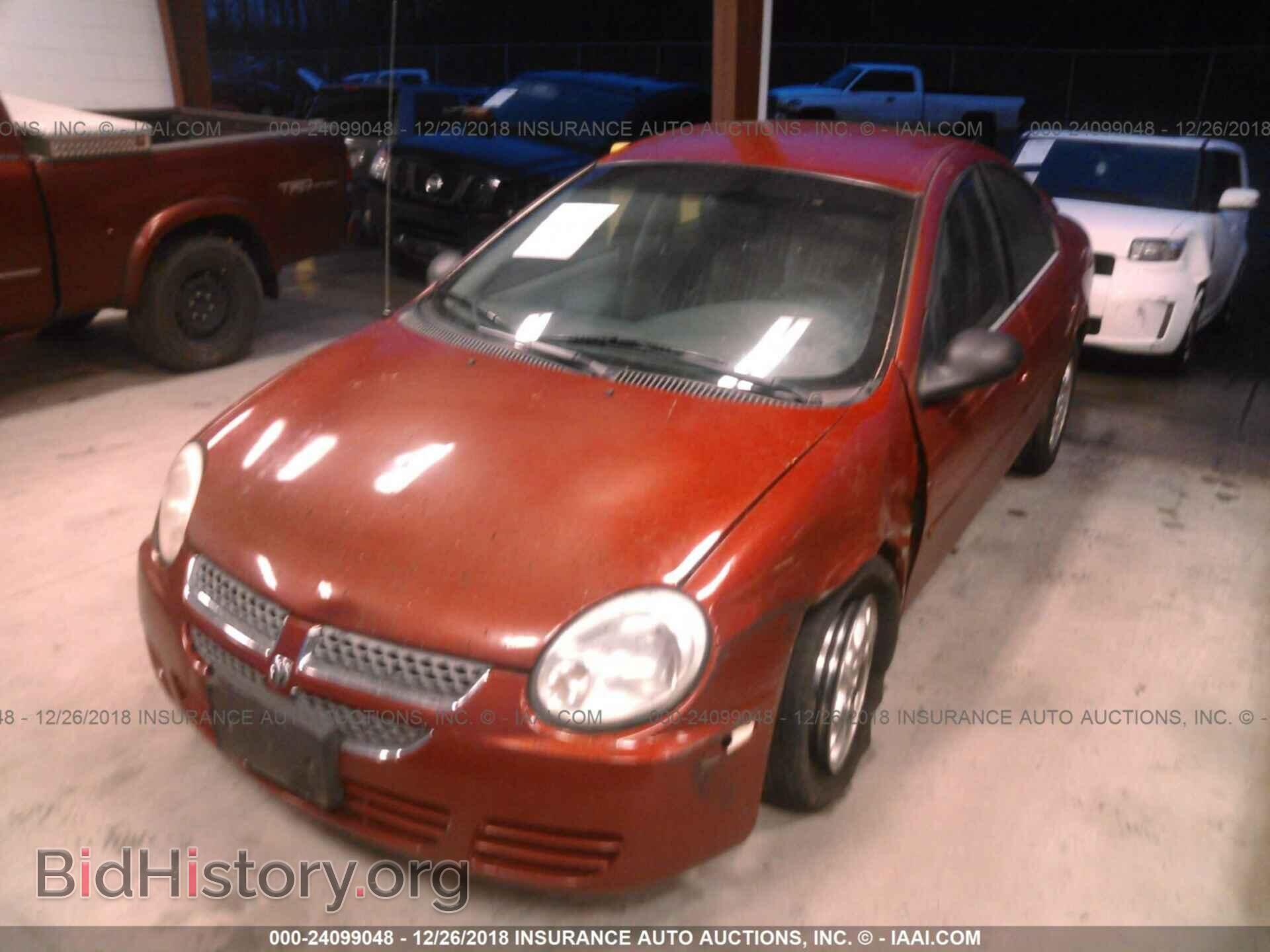 2005 DODGE NEON - VIN: 1B3ES56C55D177255 - Фото 2