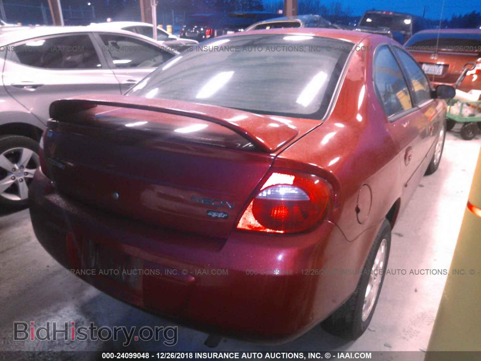 2005 DODGE NEON - VIN: 1B3ES56C55D177255 - Фото 4