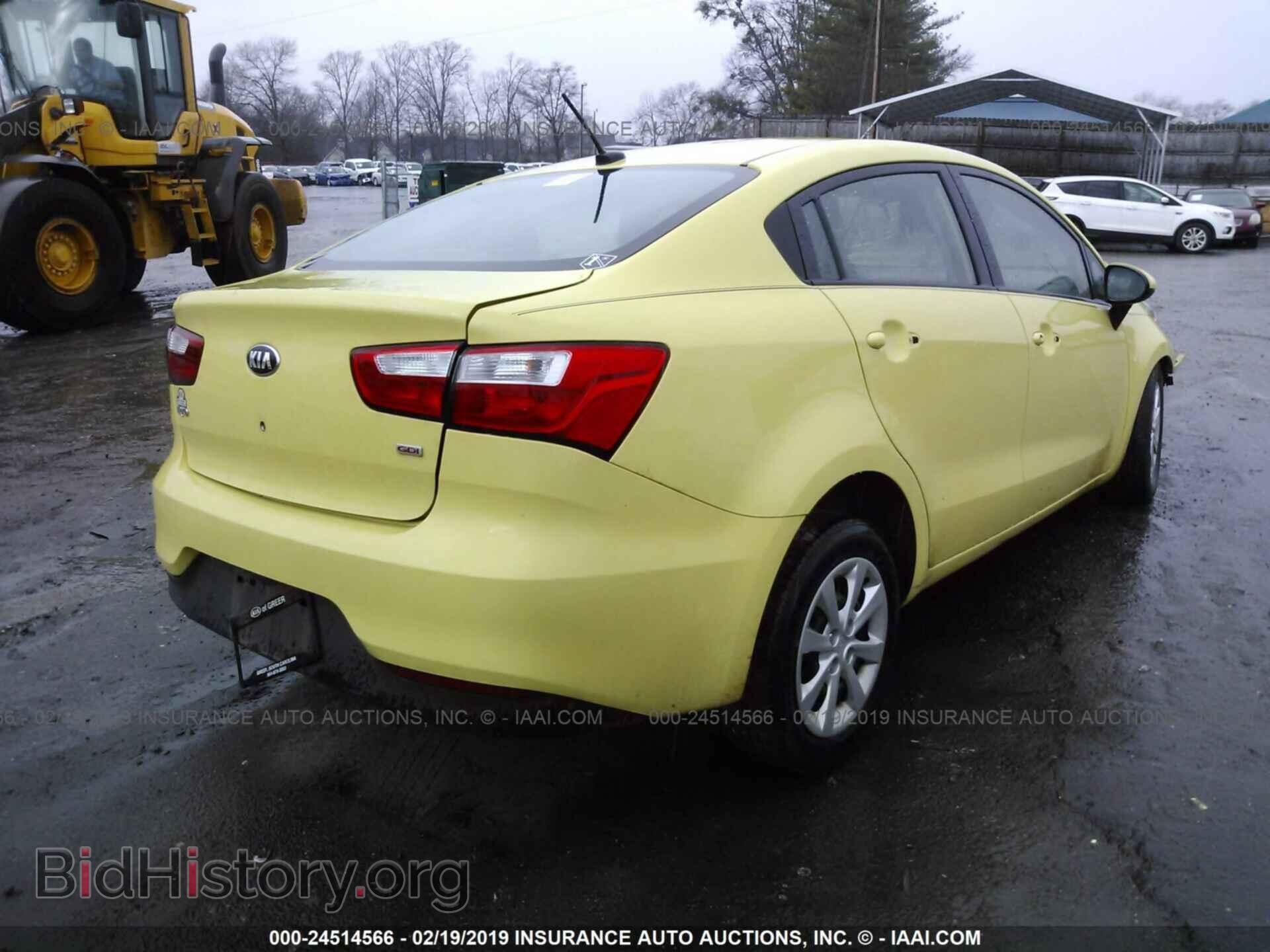 2016 KIA RIO - VIN: KNADM4A30G6681903 - Фото 4