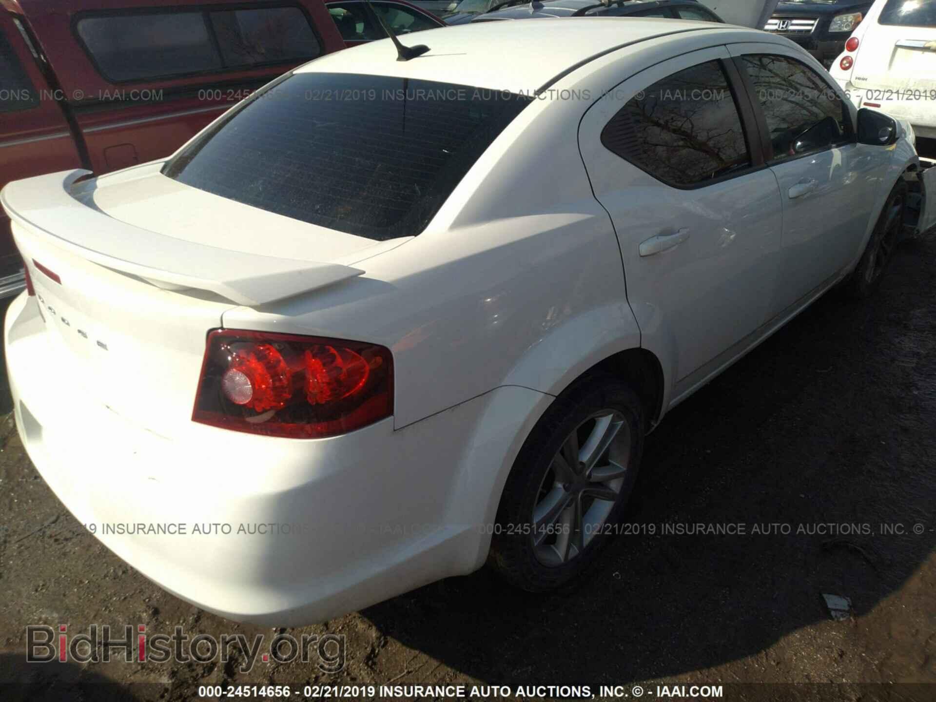 2011 DODGE AVENGER - VIN: 1B3BD1FG8BN524169 - Фото 4