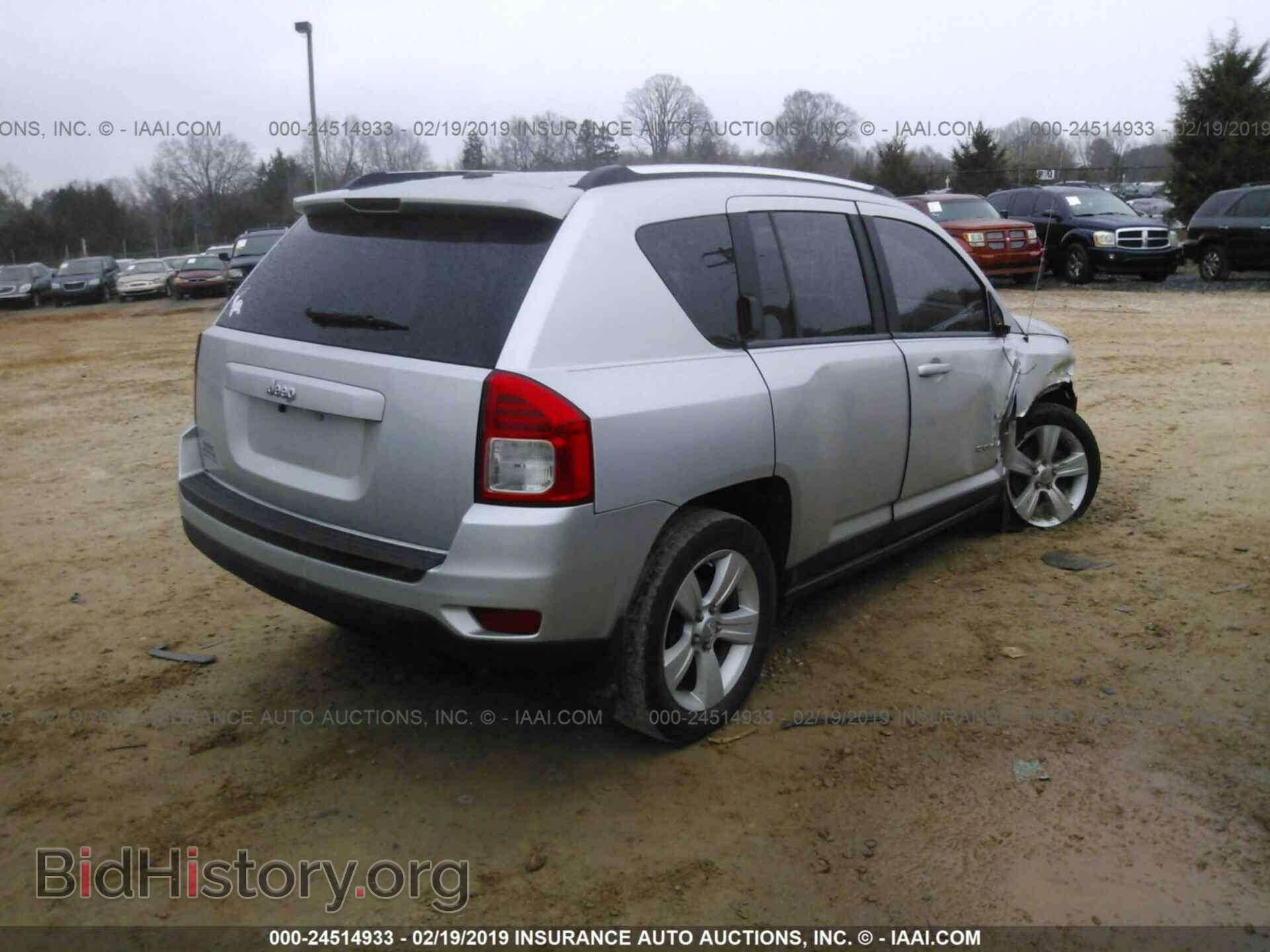 2012 JEEP COMPASS - VIN: 1C4NJCBB6CD610470 - Фото 4