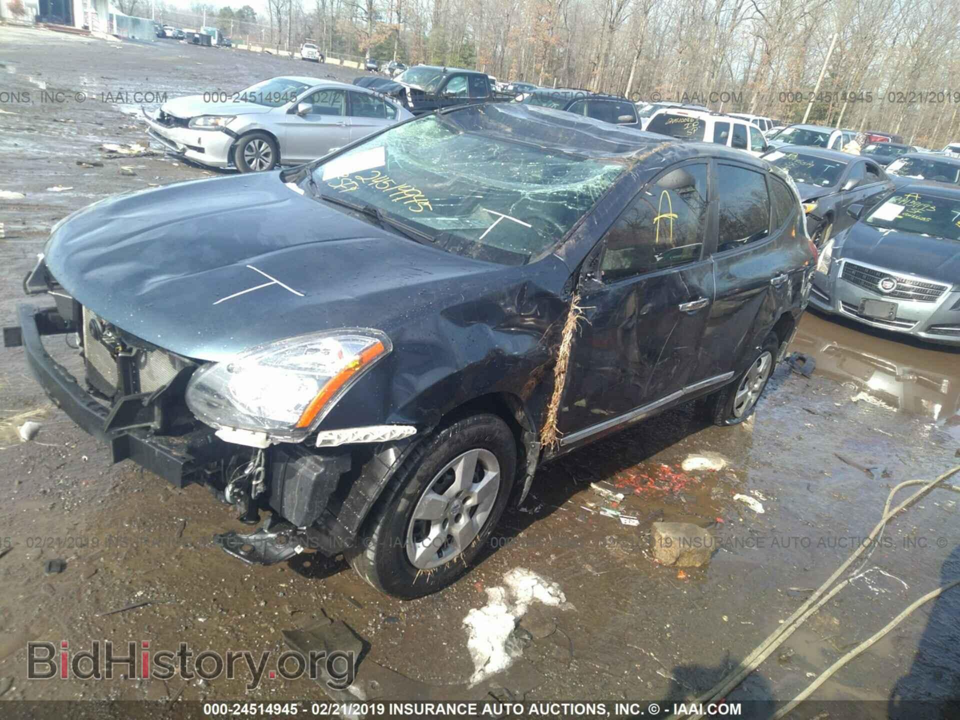 2014 NISSAN ROGUE SELECT - VIN: JN8AS5MT2EW604044 - Фото 2