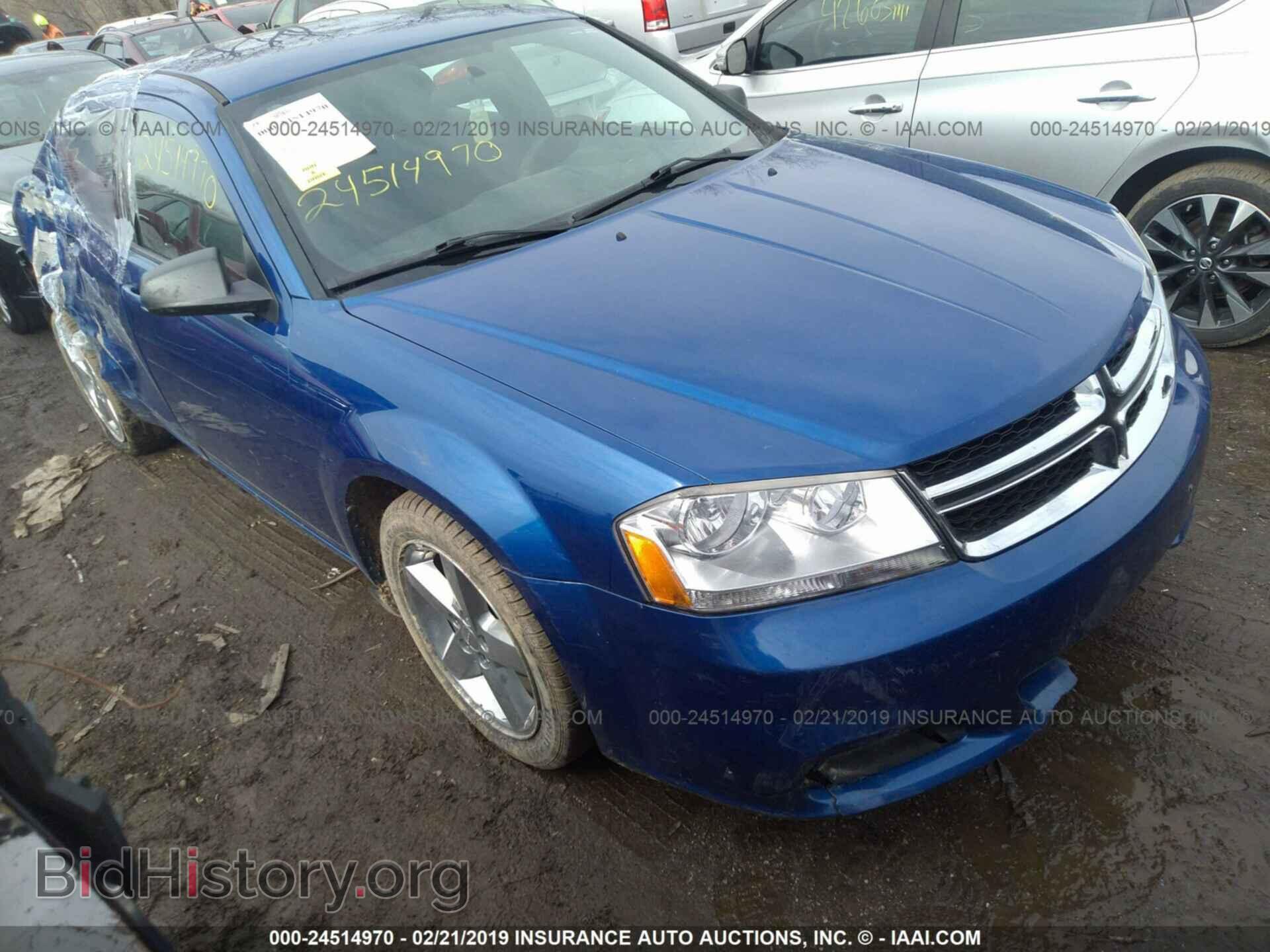 Photo 1C3CDZAB7DN666954 - DODGE AVENGER 2013